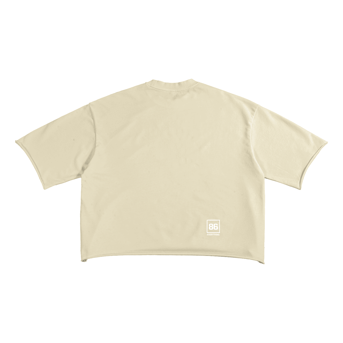 86 EVERYTHING | CORE COLLECTION // THE 'DECONSTRUCTED' CHASSIS - Raw Edge T-Shirt by ODMPOD