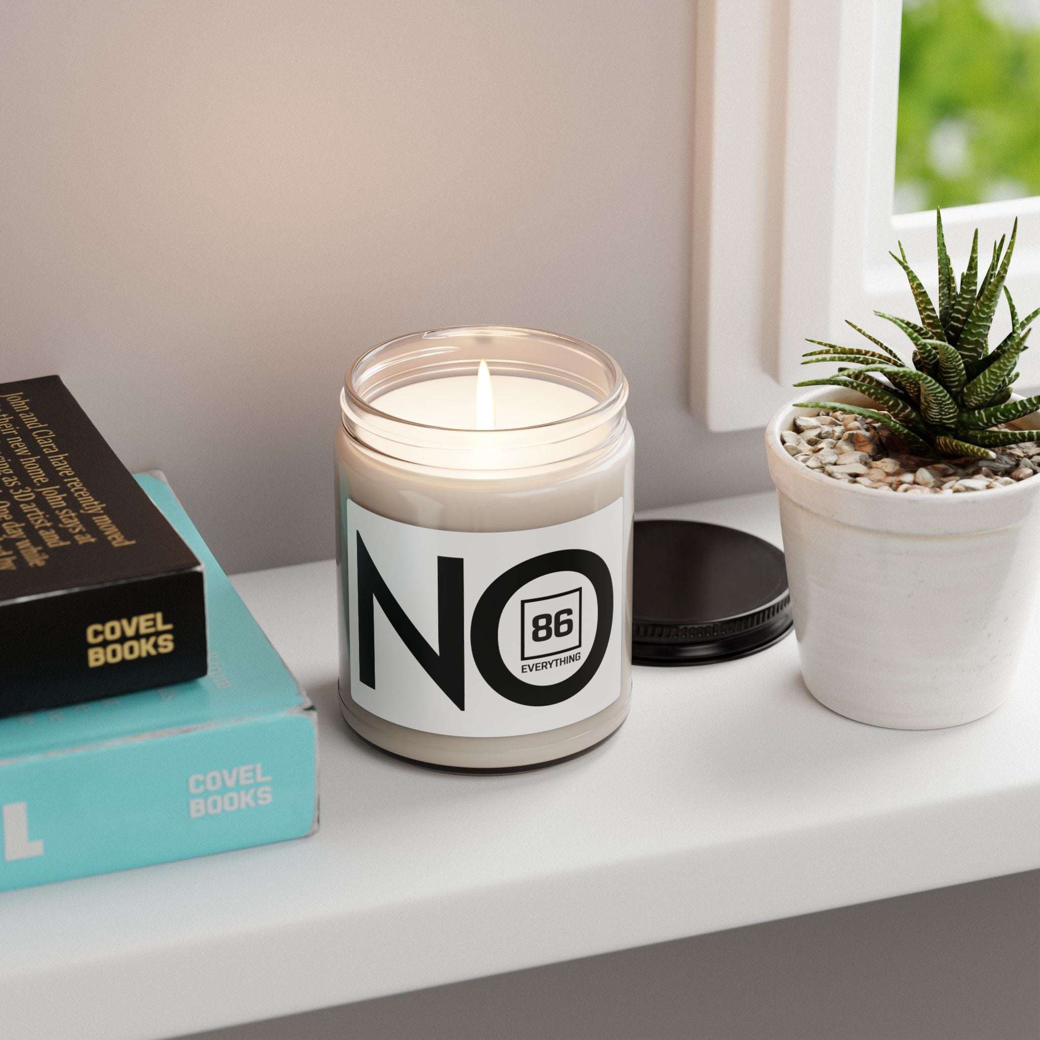 Scented Soy Candle, 9oz by Printify