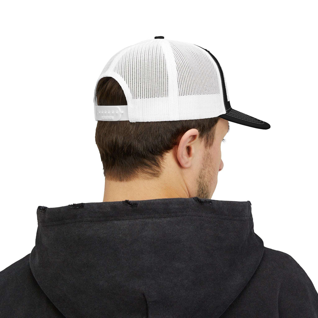 The “IN THE WEEDS” - Snapback Trucker Cap by Printify Hats Hats