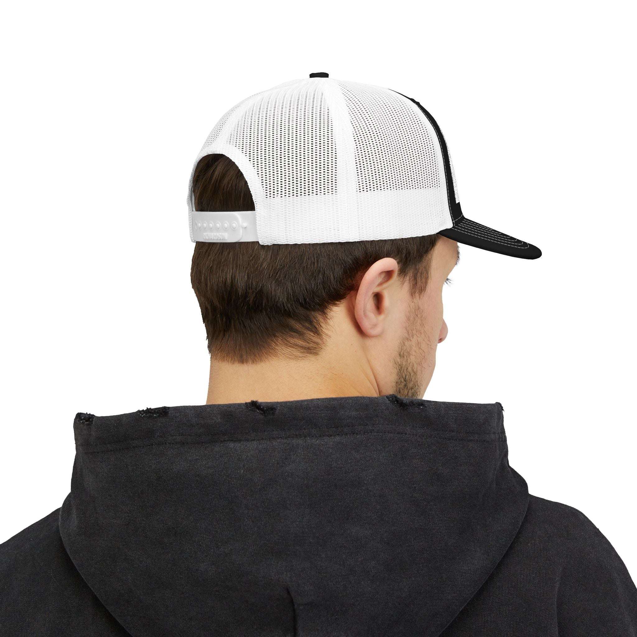 The “IN THE WEEDS” - Snapback Trucker Cap by Printify Hats Hats