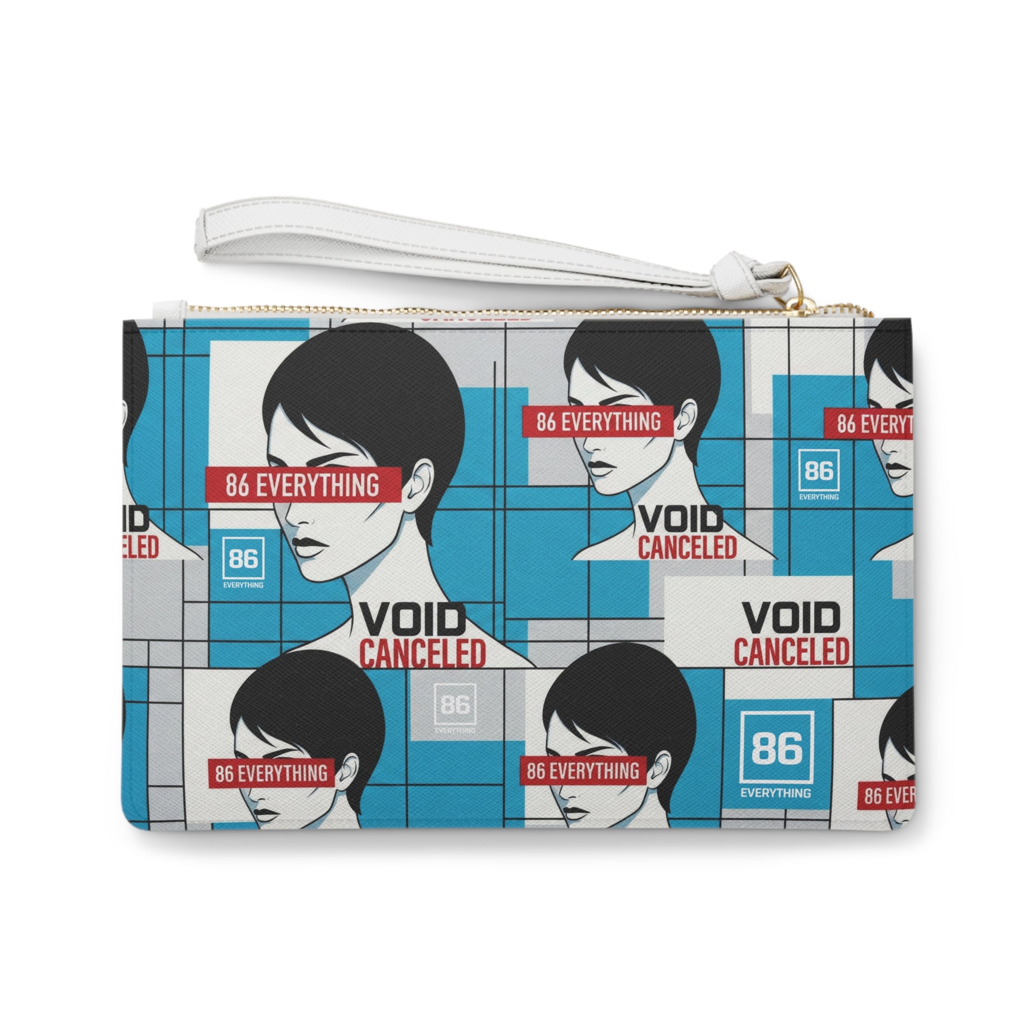 86 EVERYTHING - CENSORED MUSE - Clutch Bag