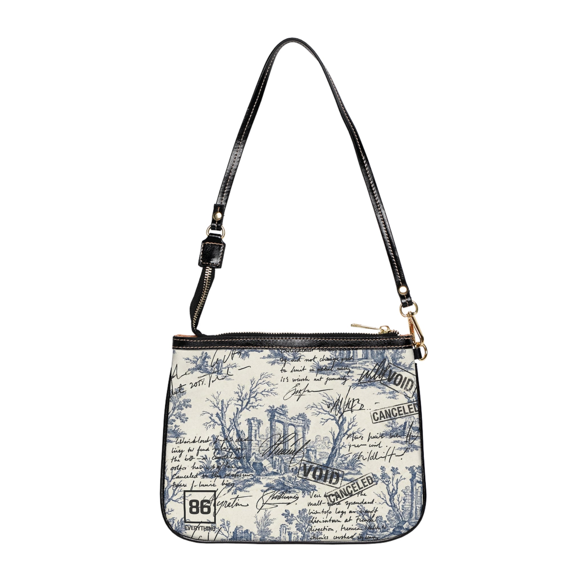 86 EVERYTHING - LA FRICHE - THE OVERWRITTEN TOILE - Small Shoulder Bag
