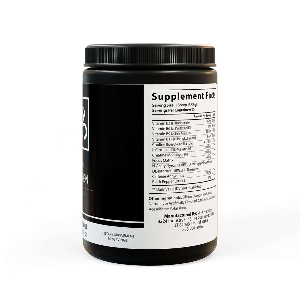 86 EVERYTHING | PERFORM - ZERO HESITATION // REDLINE FRUIT PUNCH - Pre-Workout by Printify