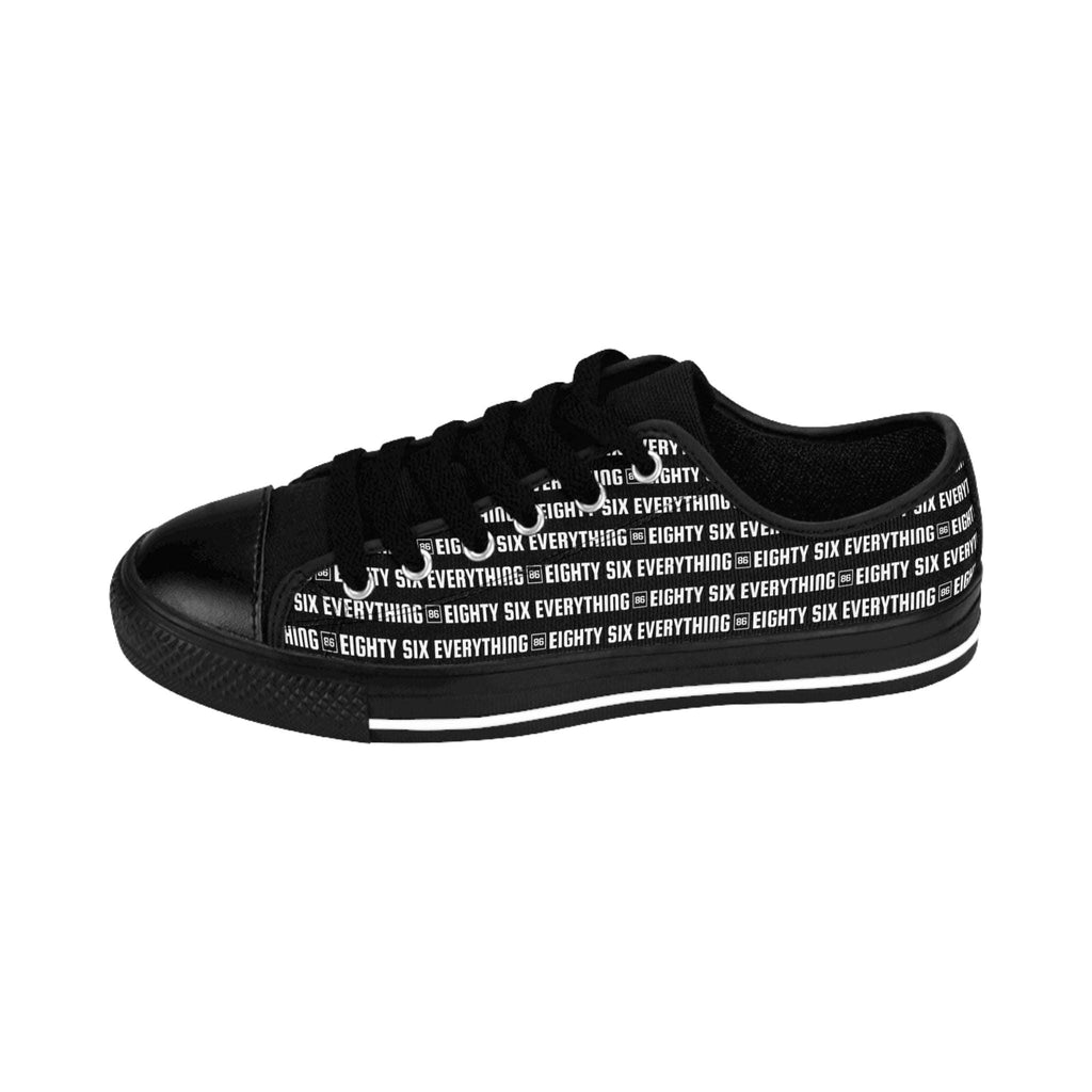86 EVERYTHING | MANIFEST TRACTION // THE LINEAR TYPOGRAPHIC CHASSIS - Men's Sneakers by Printify