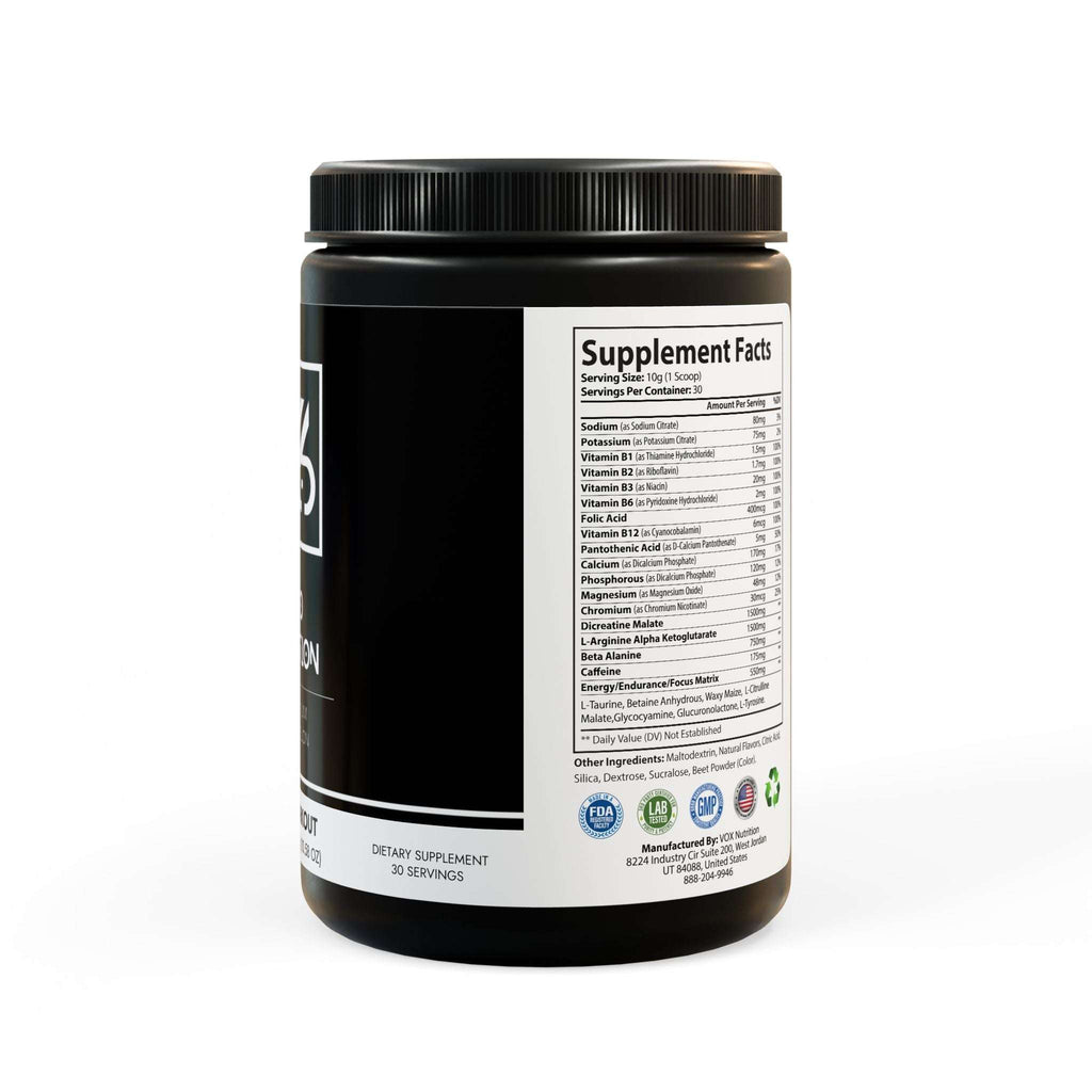 86 EVERYTHING | PERFORM - ZERO HESITATION // CONTINUUM WATERMELON - Pre-Workout by Printify