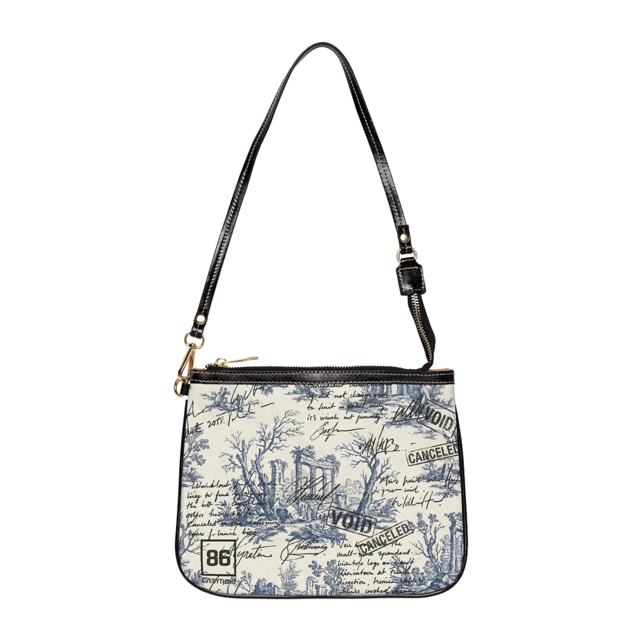 86 EVERYTHING - LA FRICHE - THE OVERWRITTEN TOILE - Small Shoulder Bag