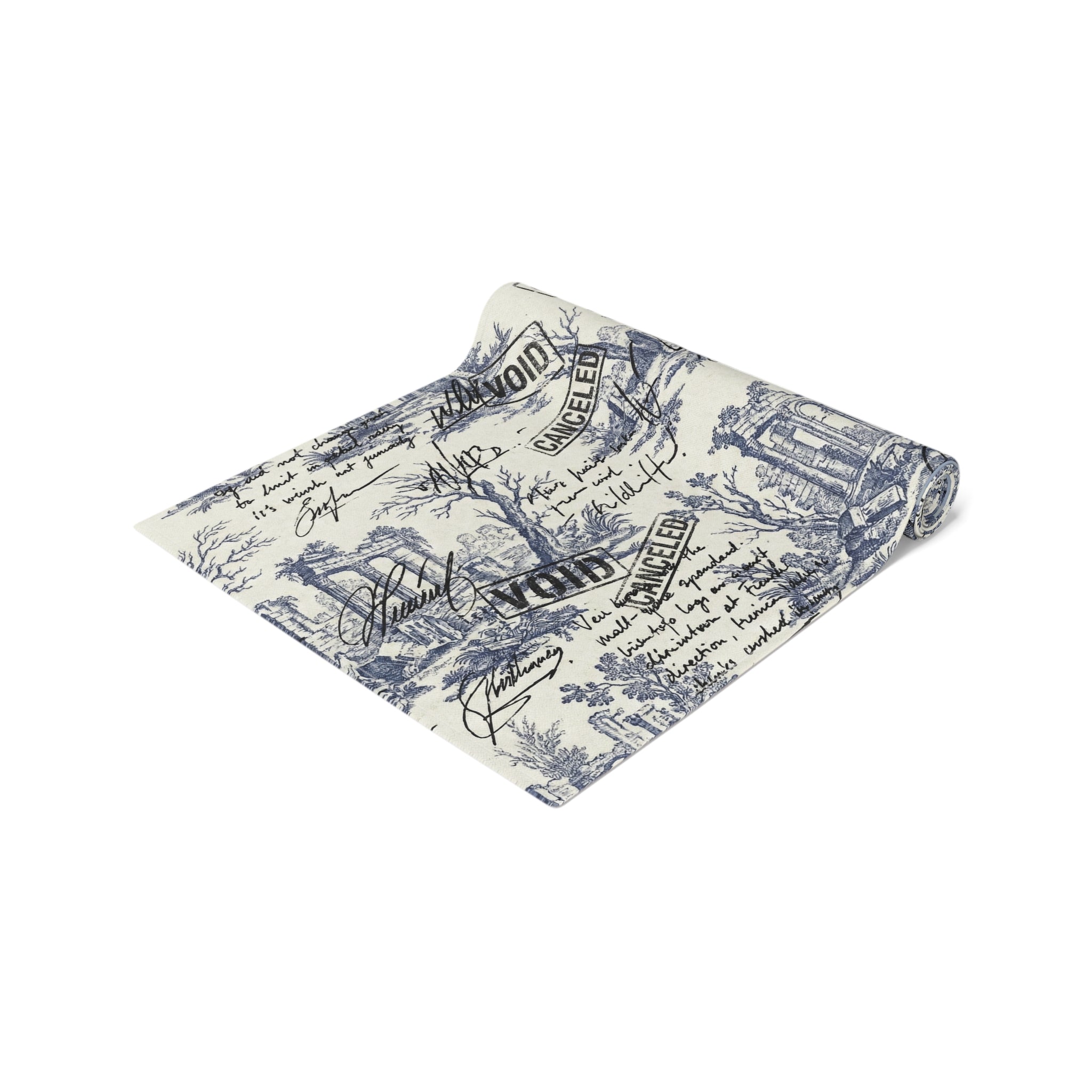 86 EVERYTHING - THE "OVERWRITTEN" - Table Runner