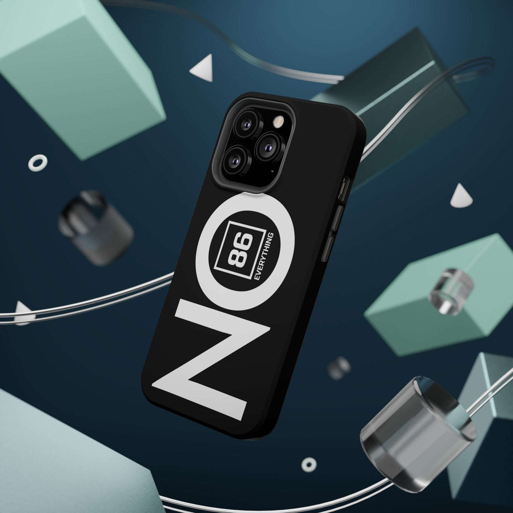 86 EVERYTHING | MANIFEST YOUR PERIMETER // THE "NO" TRANSPORT MODULE - Magnetic Impact-Resistant Case by Printify
