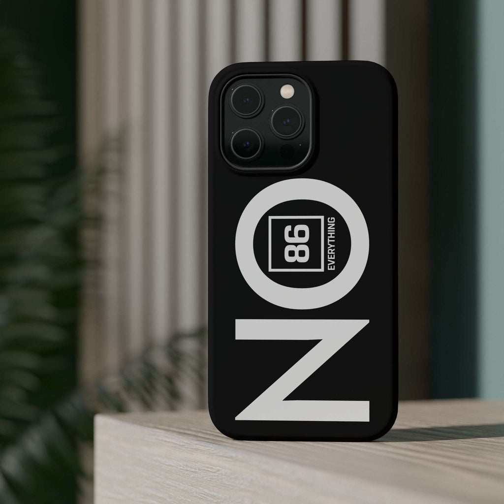 86 EVERYTHING | MANIFEST YOUR PERIMETER // THE "NO" TRANSPORT MODULE - Magnetic Impact-Resistant Case by Printify
