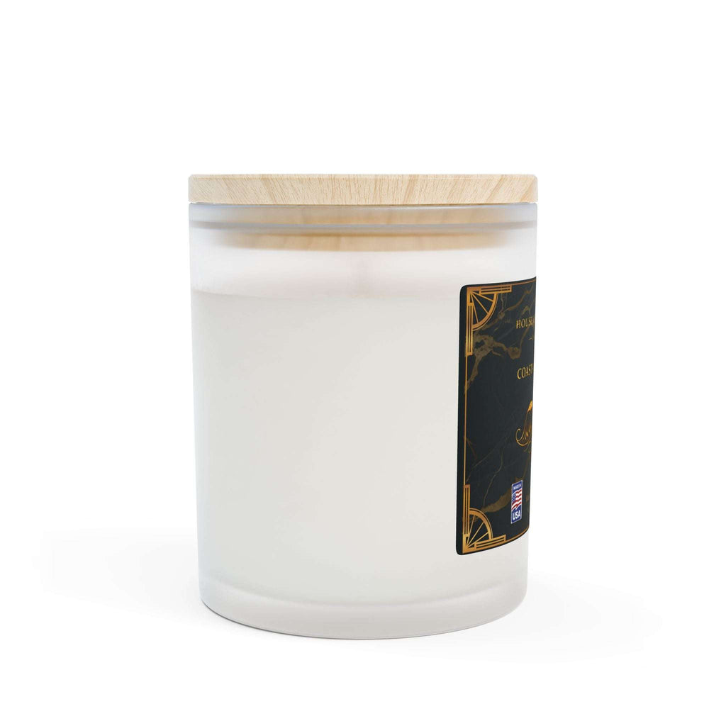 HOUSE OF 86 EVERYTHING | Coastal Observatory Frosted Glass Candle – 11oz Scented Soy Jar by Printify