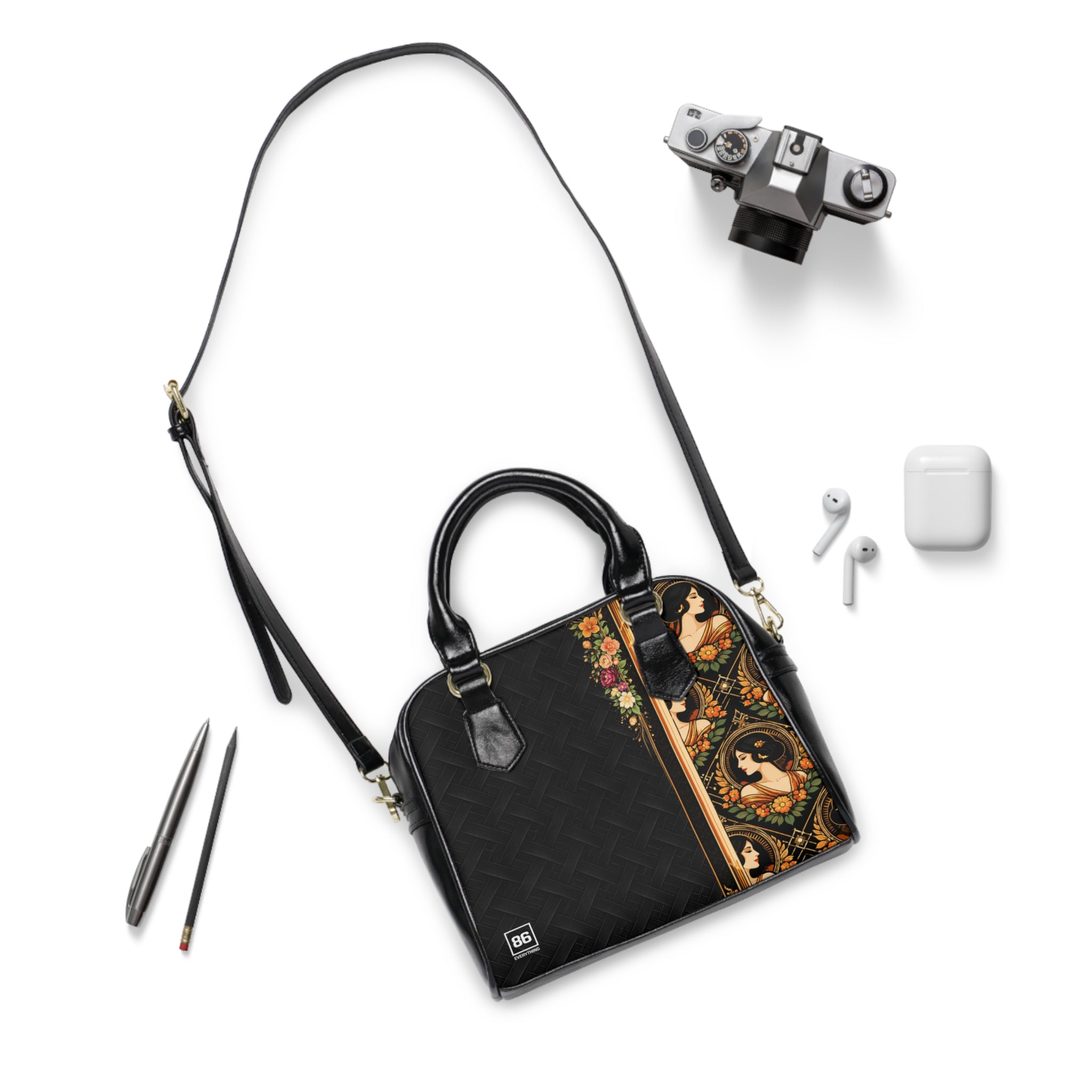 86 EVERYTHING | DECO BOTANICA // THE IMPERIAL GARDEN BAG - Shoulder Bag