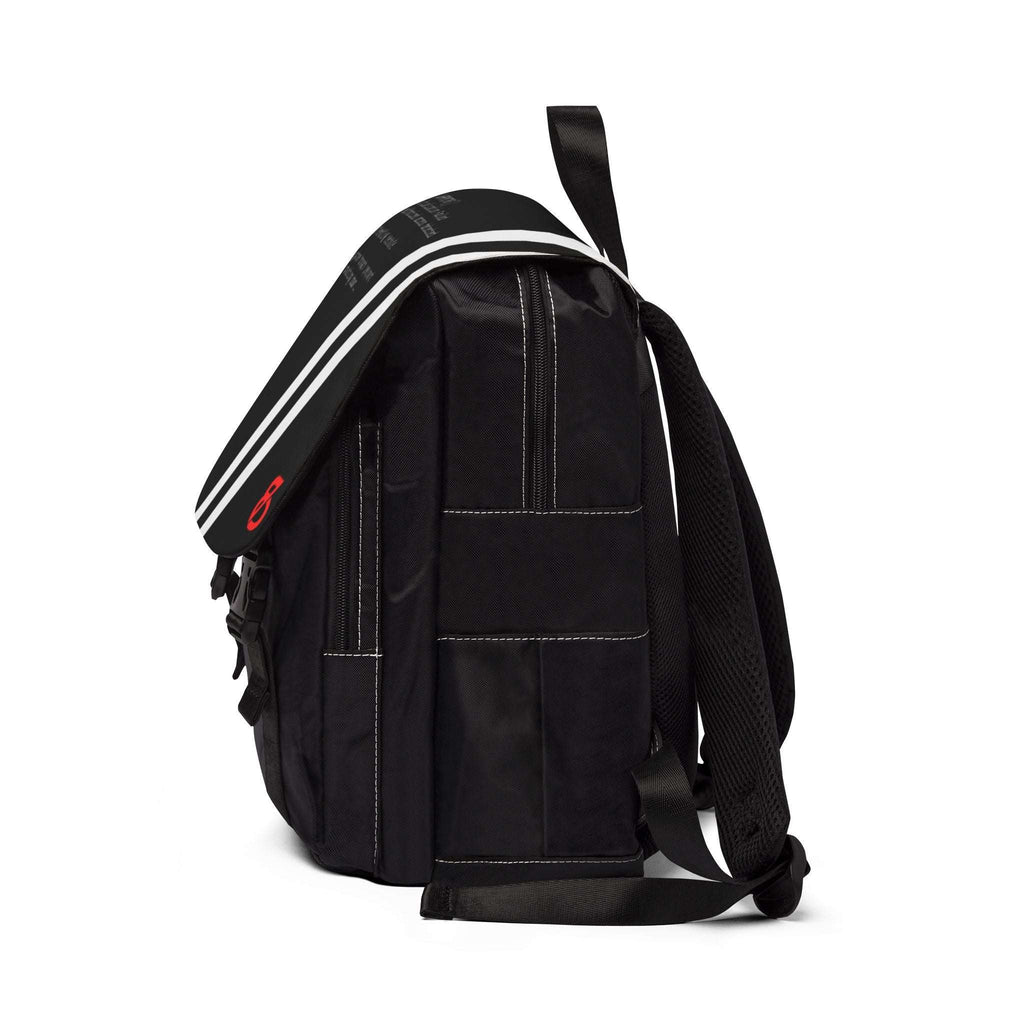 86 EVERYTHING | BLACK LABEL // BL-86-OXFD-01 - THE OXFORD SHOULDER UNIT - Canvas Multi-Use Backpack by Printify