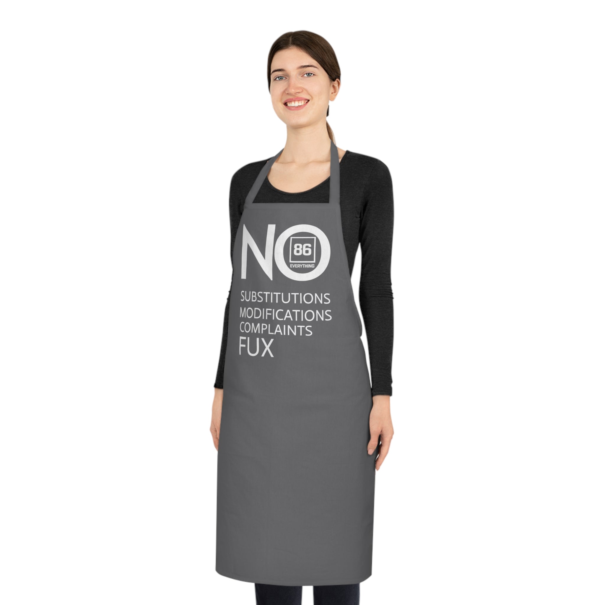 86 EVERYTHING | NO TO EVERYTHING // “NO FUX” - Cotton Apron