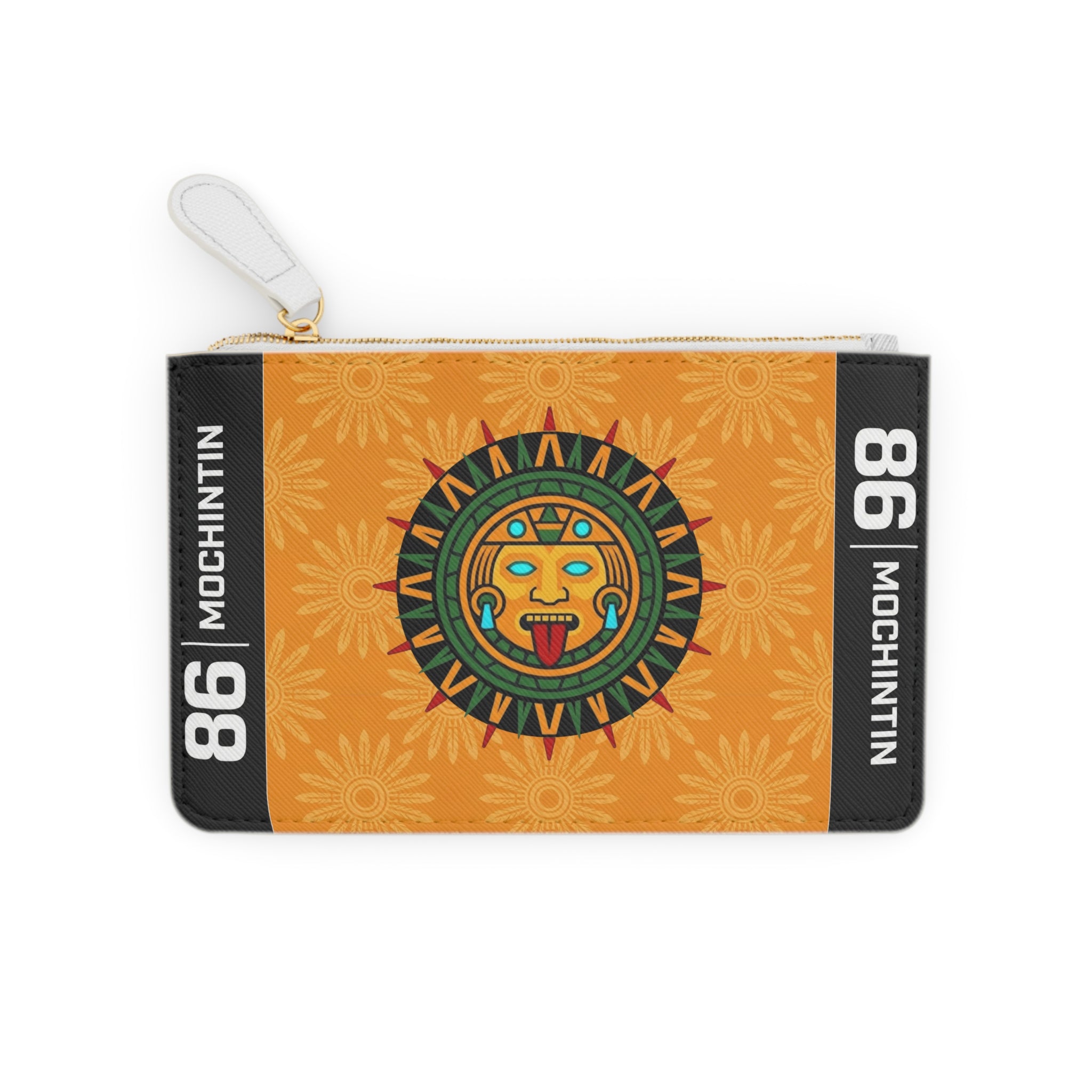 AZTLÁN NEXUS -SOLAR CARRY UNIT — GOLDEN YELLOW - Mini Clutch Bag