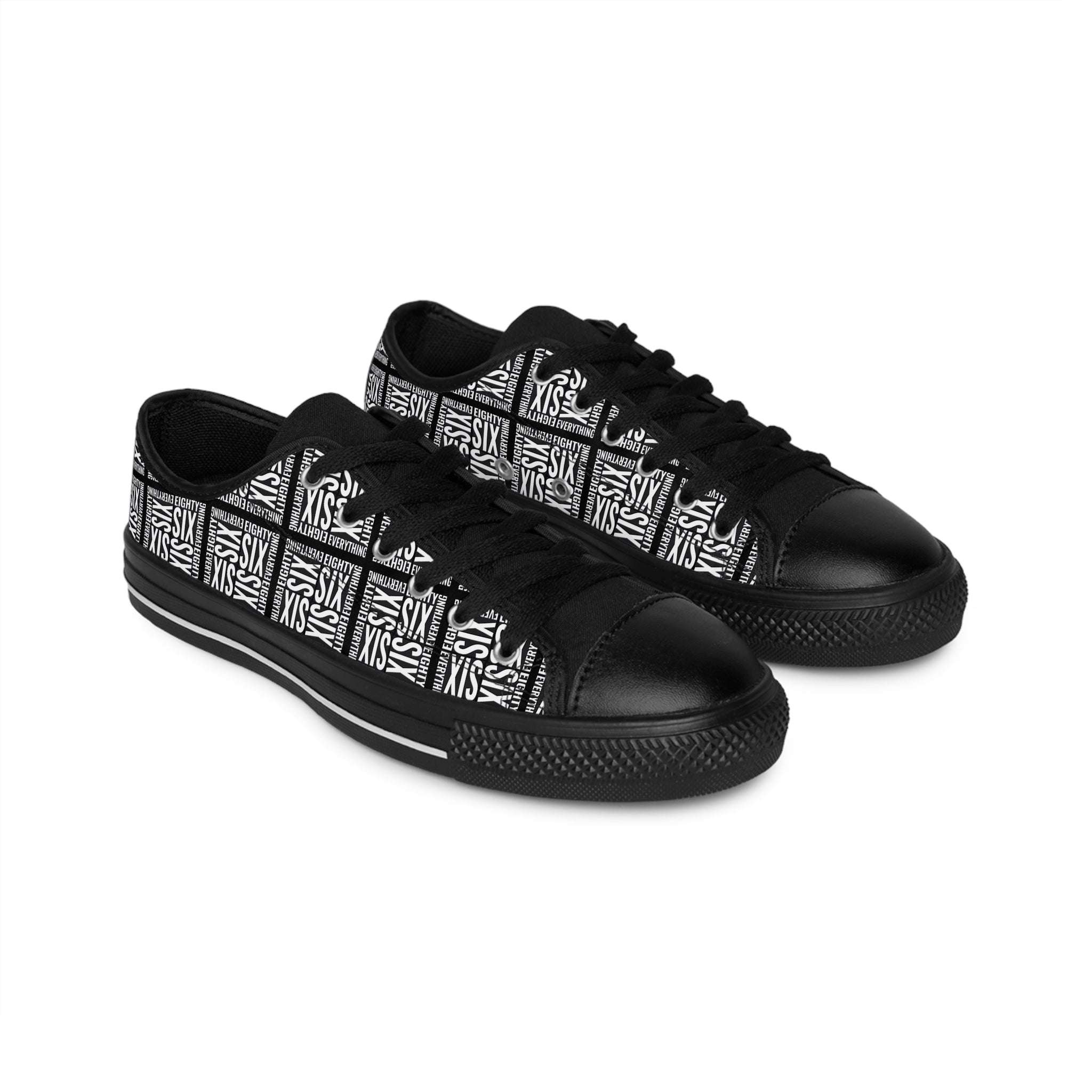 86 EVERYTHING | MANIFEST TRACTION // THE TYPOGRAPHIC CHASSIS - Men's Sneakers by Printify