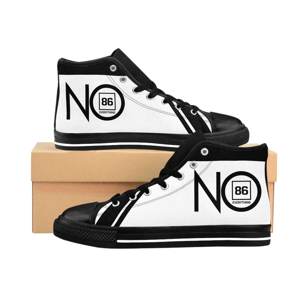 86 EVERYTHING | MANIFEST THE PERIMETER // THE NO-86 VERTICAL PLATFORM - High-Top Sneakers by Printify