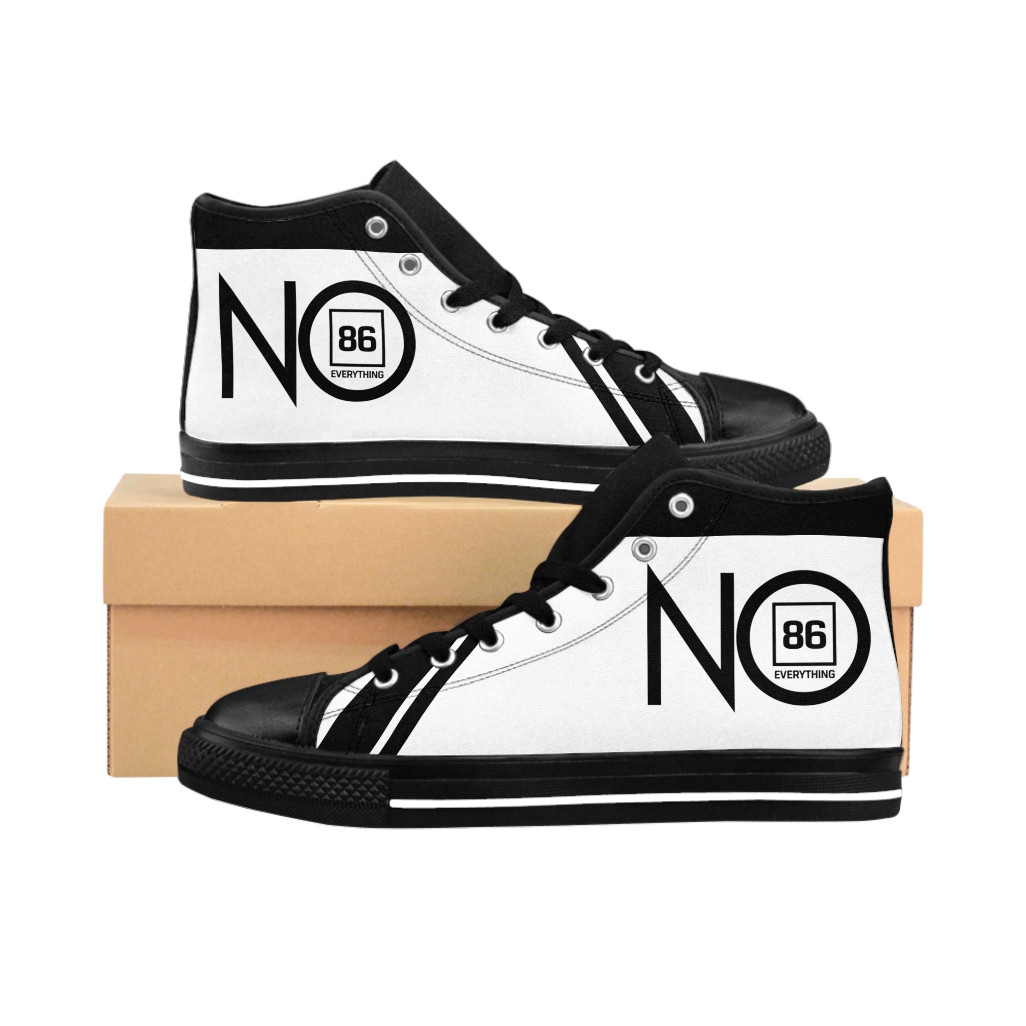 86 EVERYTHING | MANIFEST THE PERIMETER // THE NO-86 VERTICAL PLATFORM - High-Top Sneakers