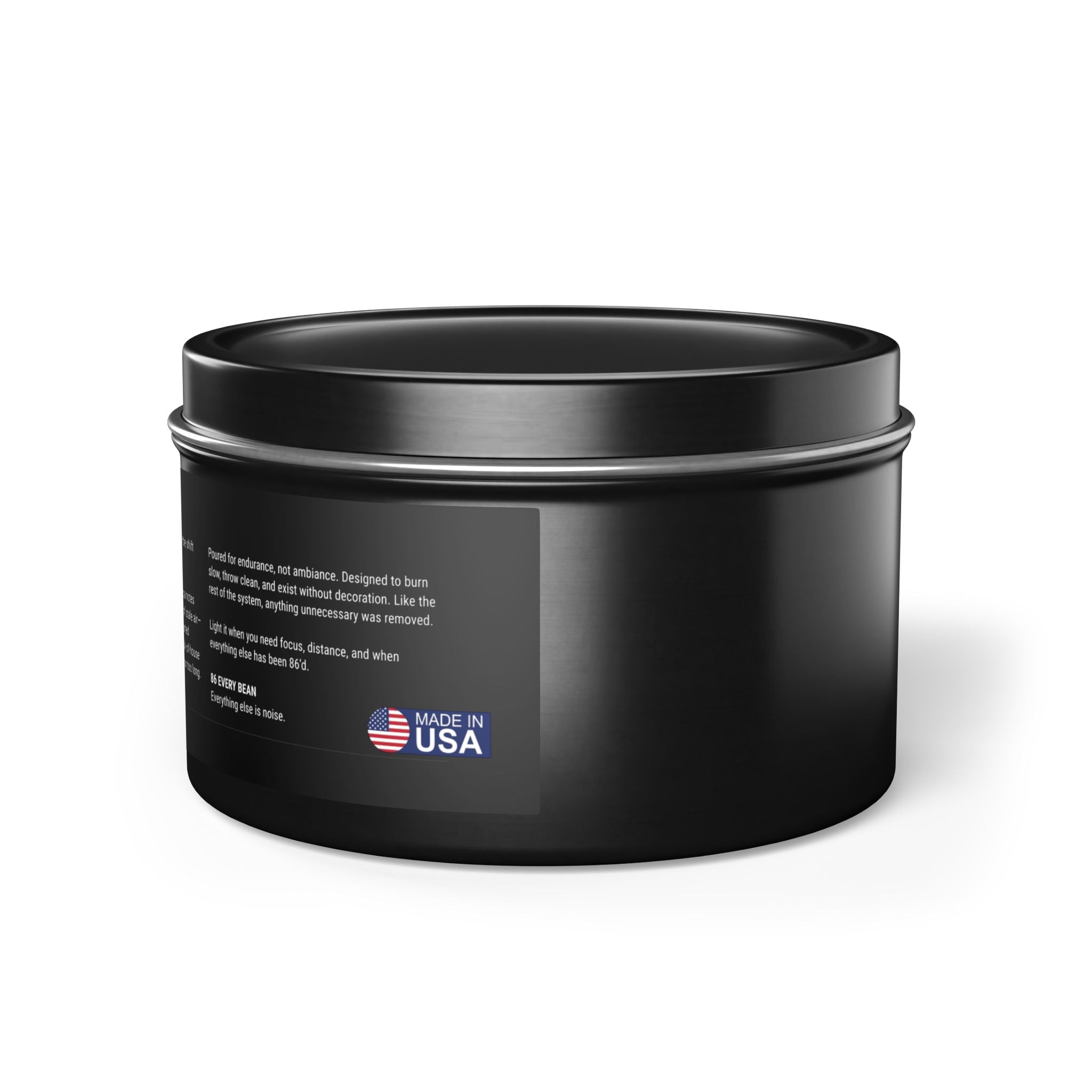 86 EVERY BEAN - VOID ROAST 001 - Coffee Bean Scented - Soy Candle