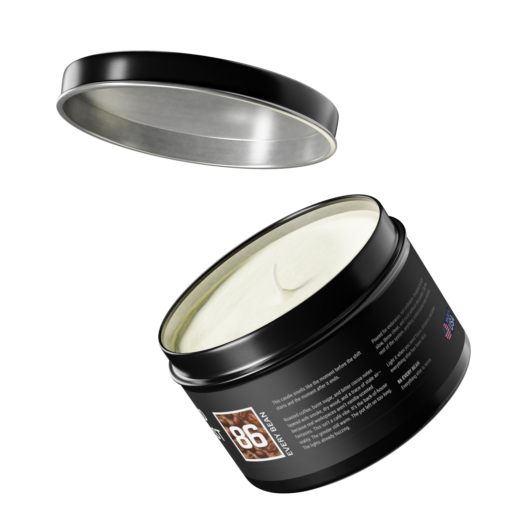 86 EVERY BEAN - VOID ROAST 001 - Coffee Bean Scented - Soy Candle