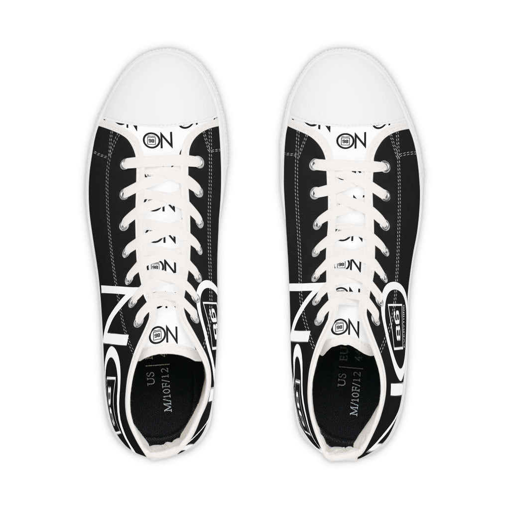 86 EVERYTHING | MANIFEST THE PERIMETER // THE ABSOLUTE NO CHASSIS - High Top Sneakers by Printify
