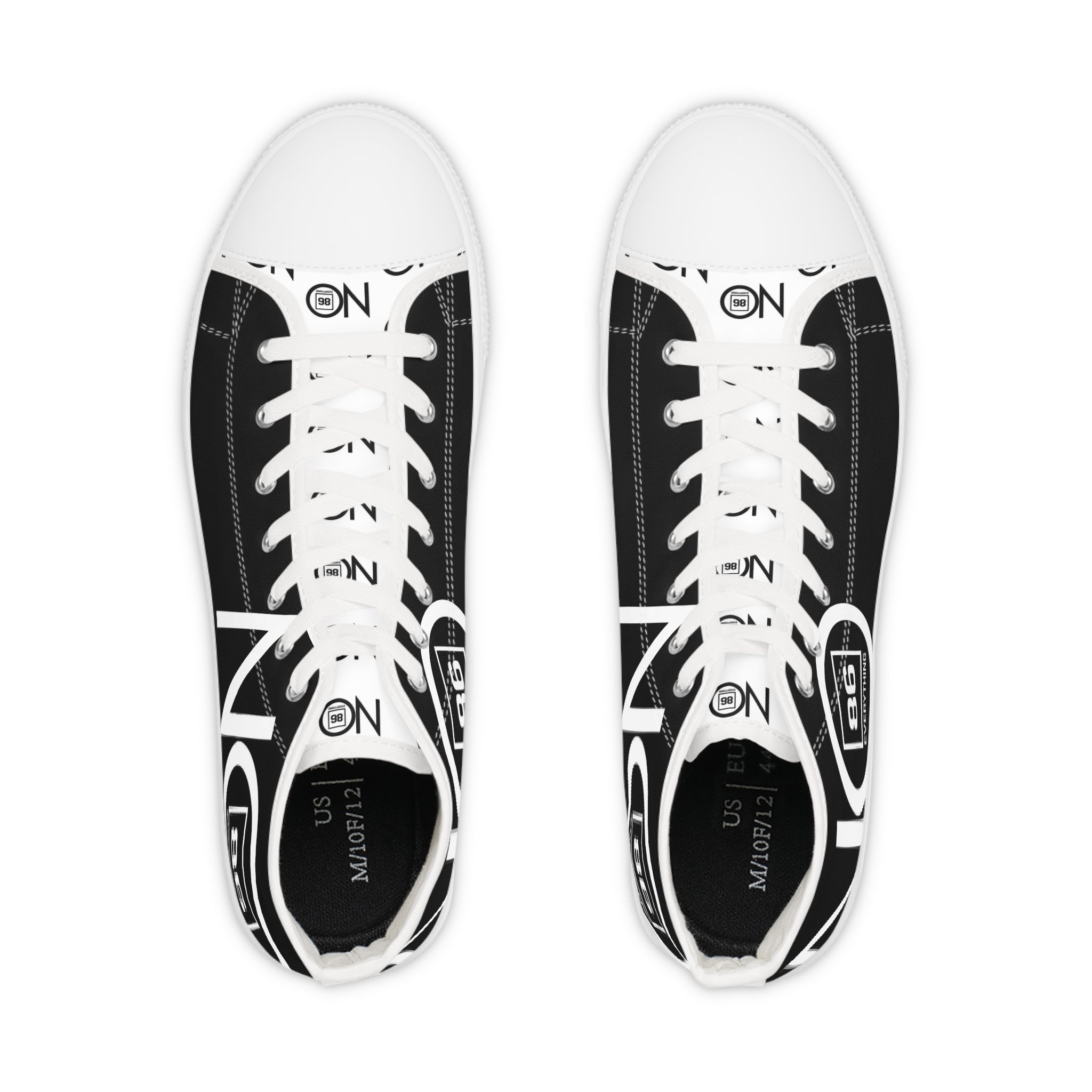86 EVERYTHING | MANIFEST THE PERIMETER // THE ABSOLUTE NO CHASSIS - High Top Sneakers