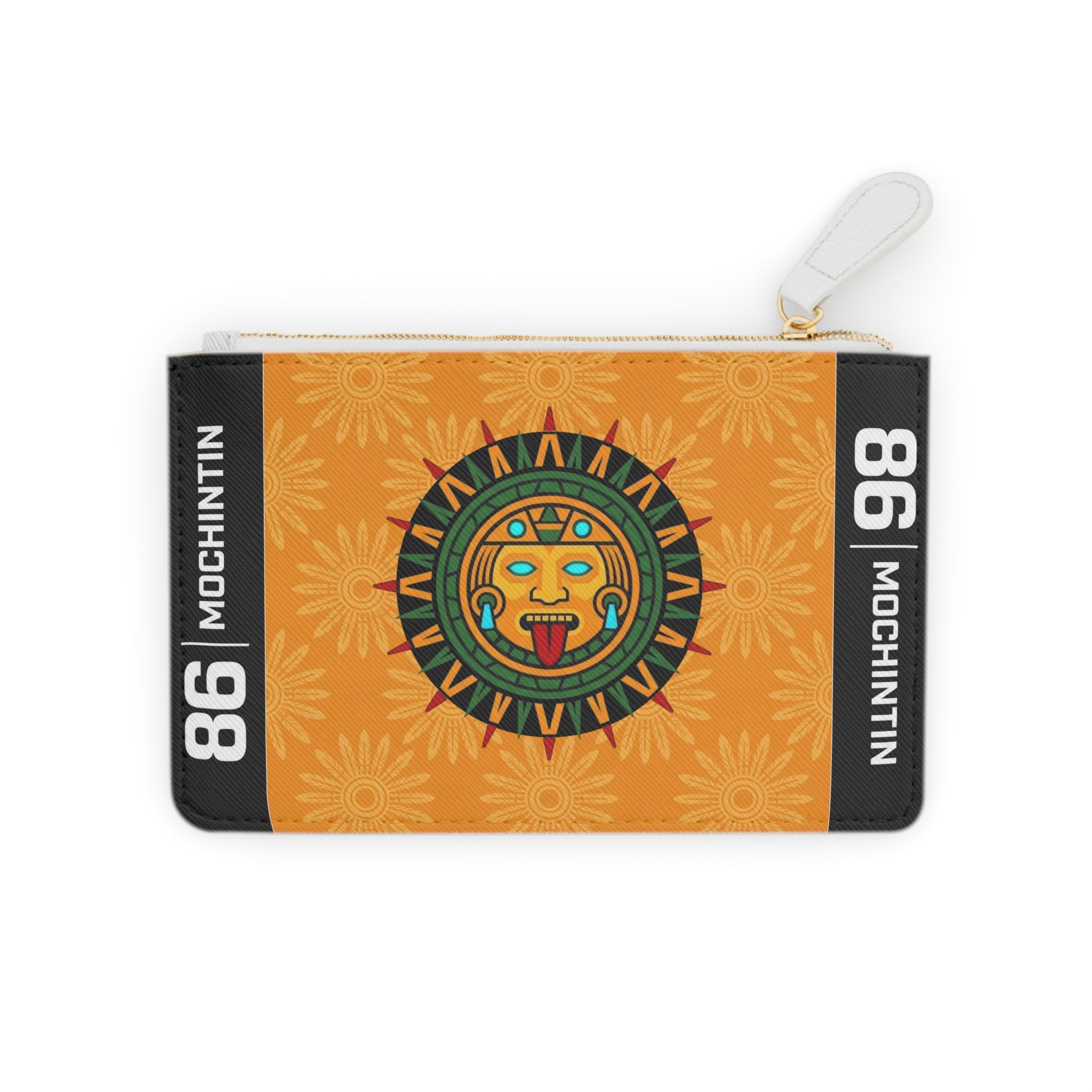 AZTLÁN NEXUS -SOLAR CARRY UNIT — GOLDEN YELLOW - Mini Clutch Bag