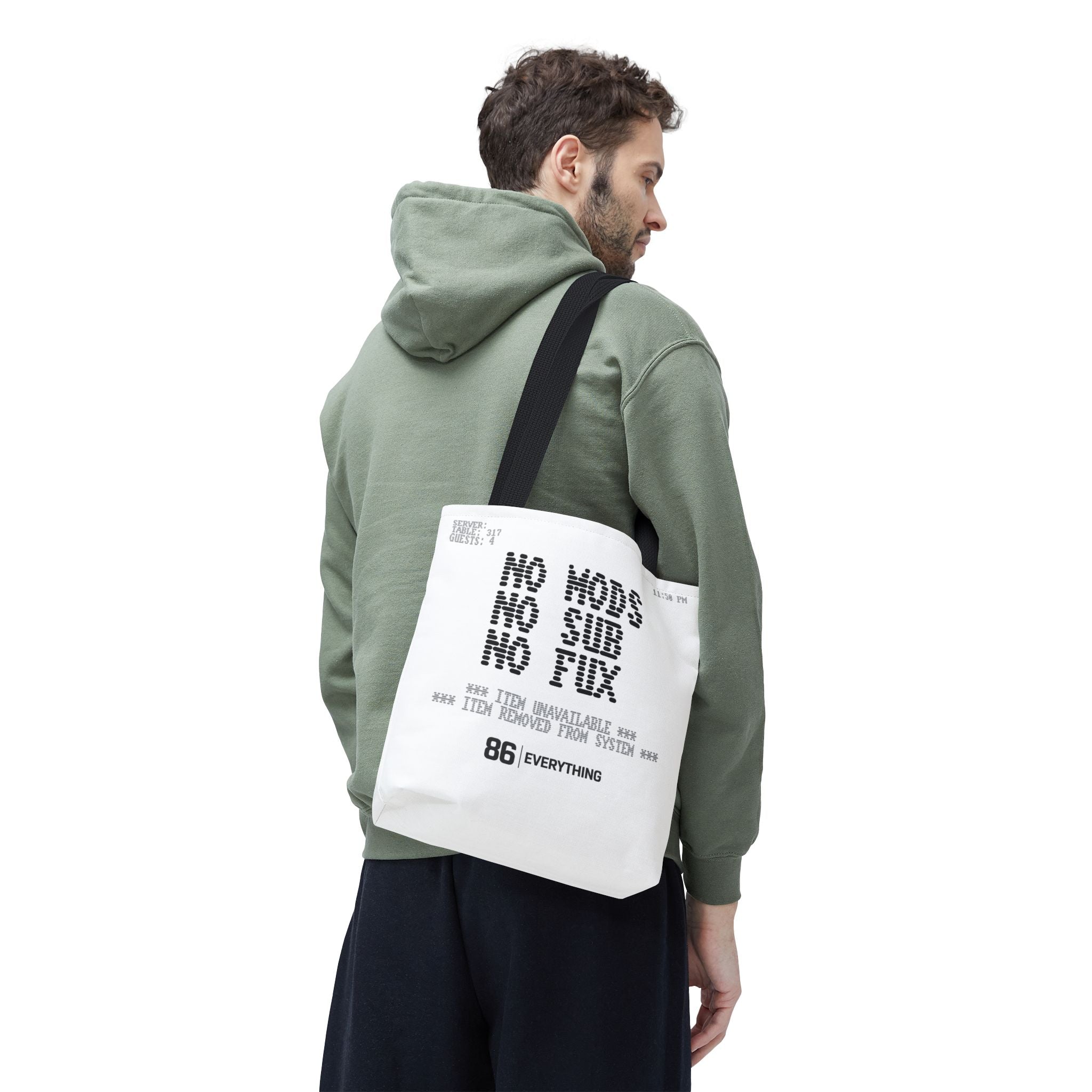 86 EVERYTHING - ITEM 86-TFT // TICKET FLOOD TOTE - Shoulder Tote Bag
