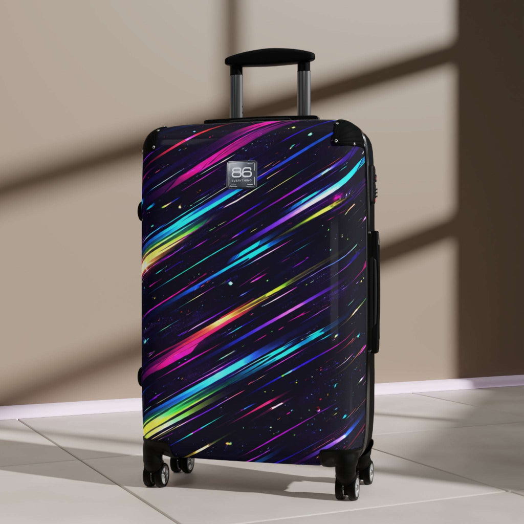 86 EVERYTHING | 86 TRAVEL // KINETIC TRAVELER SERIES - Hard Case Luggage (three variable sizes) by Printify