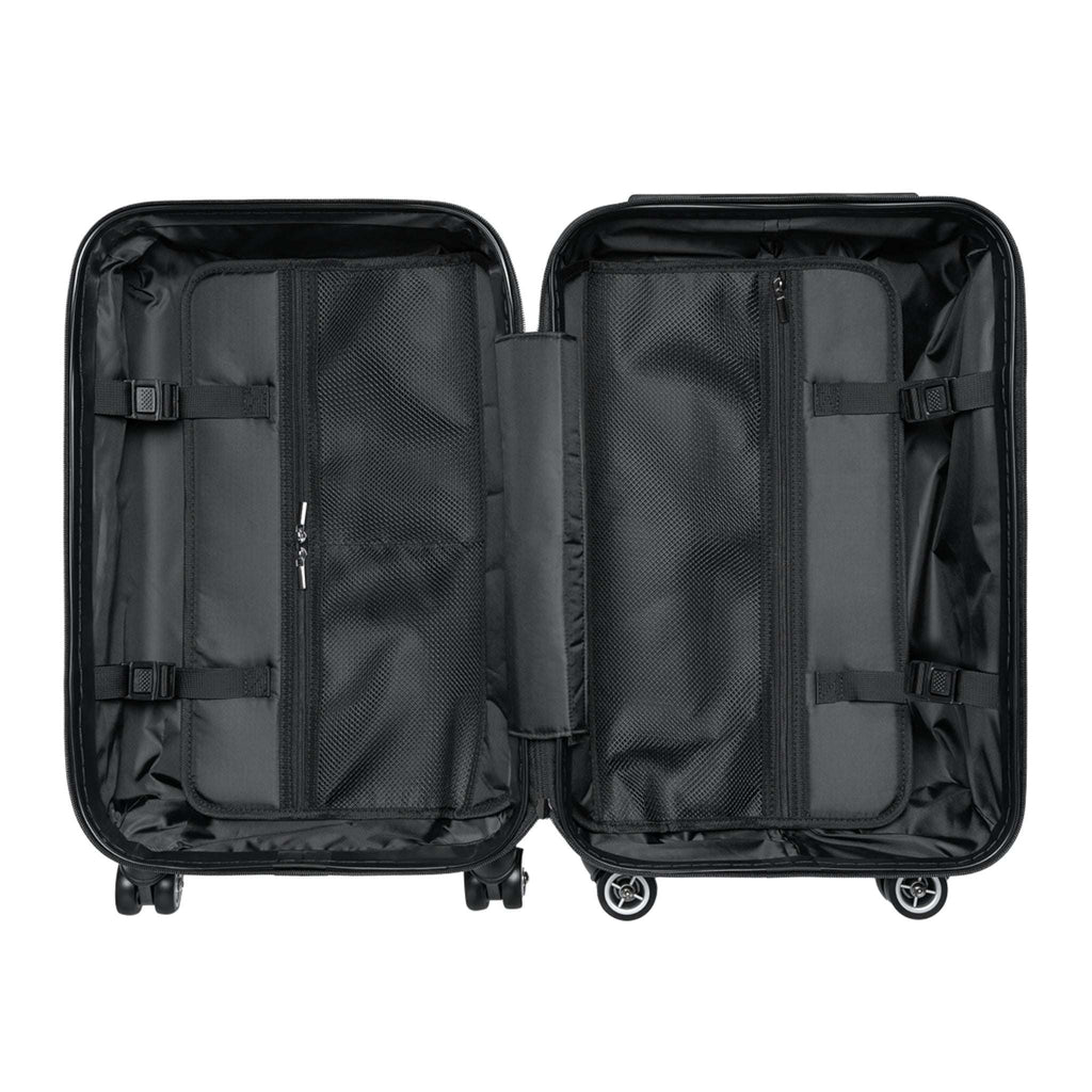 86 EVERYTHING | 86 TRAVEL // KINETIC TRAVELER SERIES - Hard Case Luggage (three variable sizes) by Printify