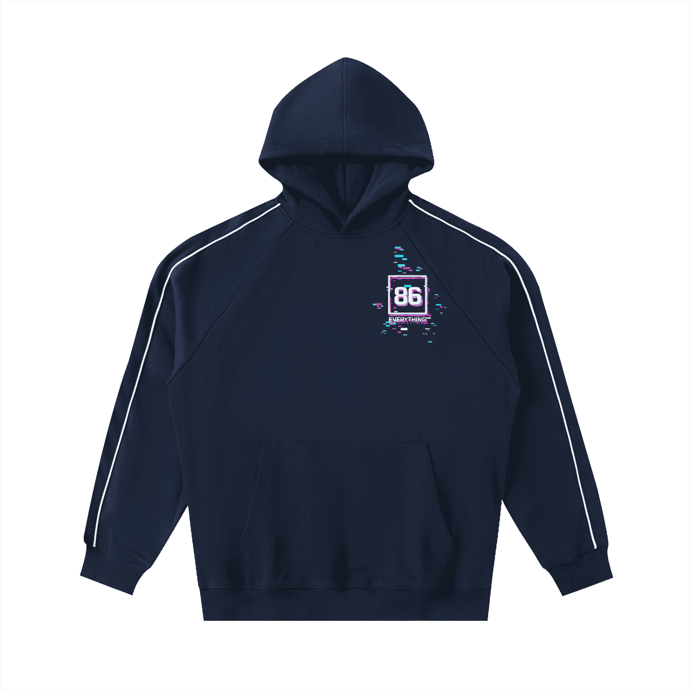 86 EVERYTHING | “404 Not Found" Piping Hoodie by ODMPOD