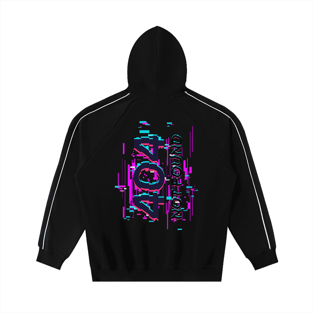 86 EVERYTHING | “404 Not Found" Piping Hoodie by ODMPOD