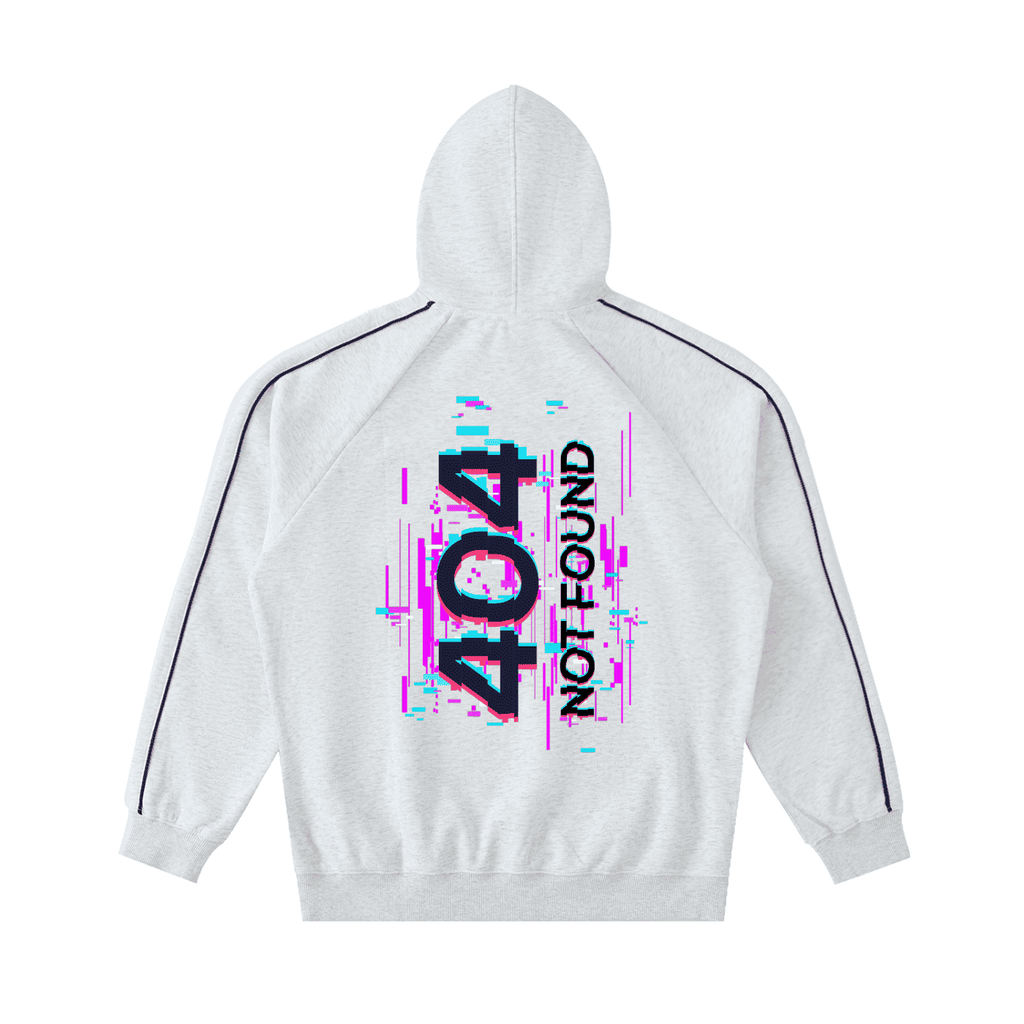 86 EVERYTHING | “404 Not Found" Piping Hoodie by ODMPOD