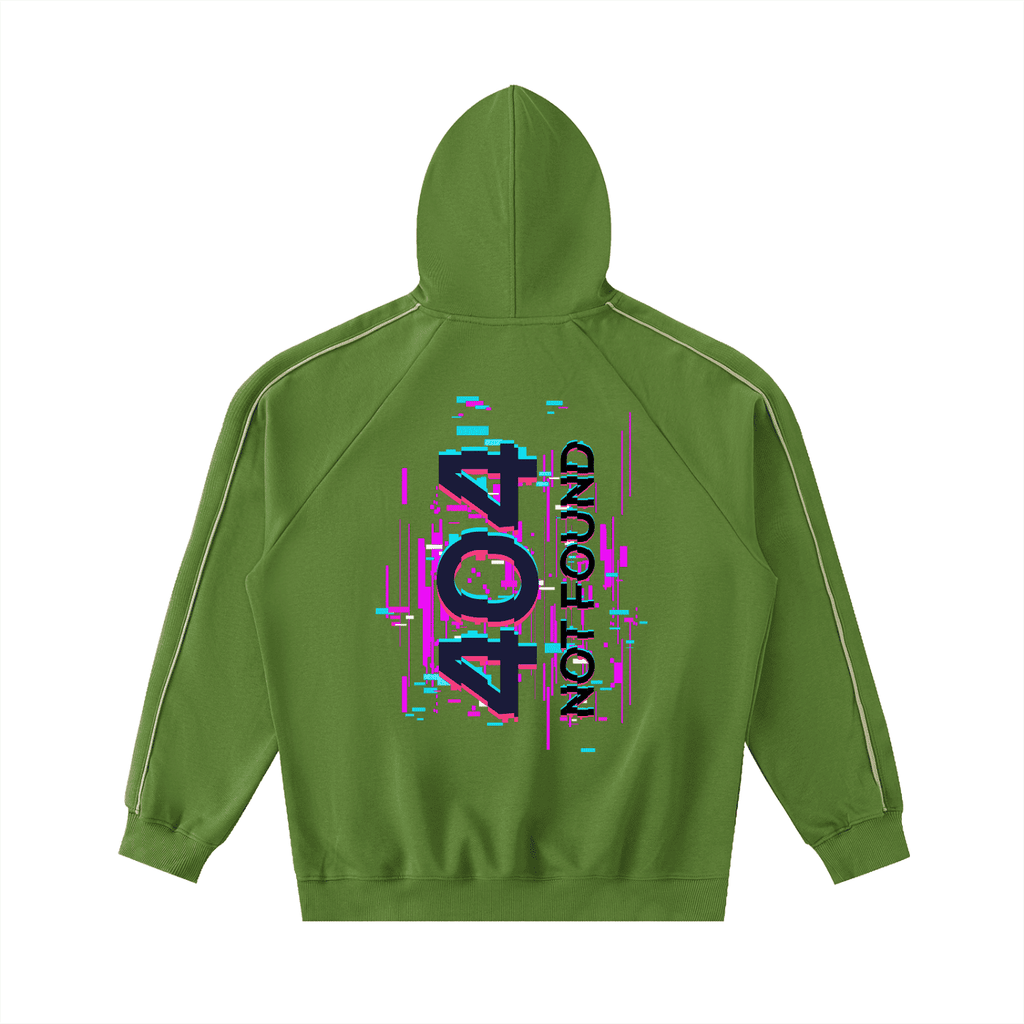86 EVERYTHING | “404 Not Found" Piping Hoodie by ODMPOD