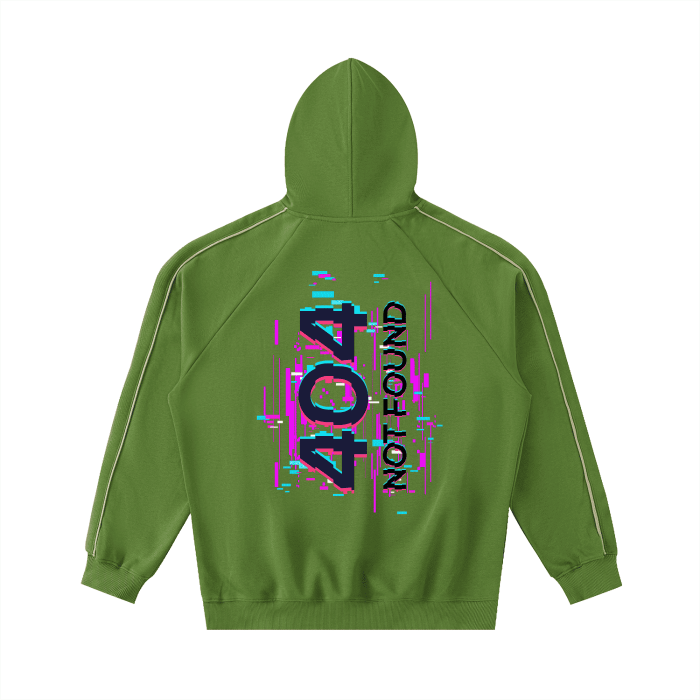 86 EVERYTHING | “404 Not Found" Piping Hoodie by ODMPOD