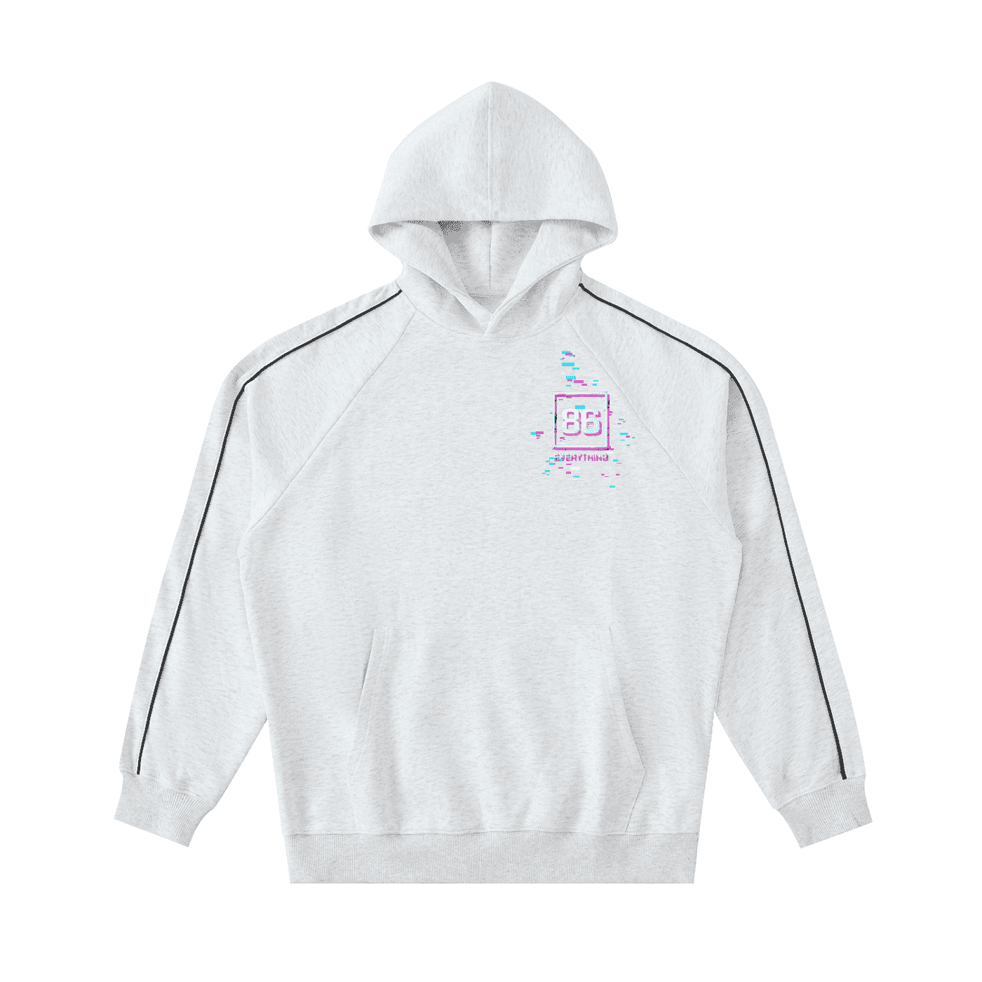 86 EVERYTHING | “404 Not Found" Piping Hoodie by ODMPOD