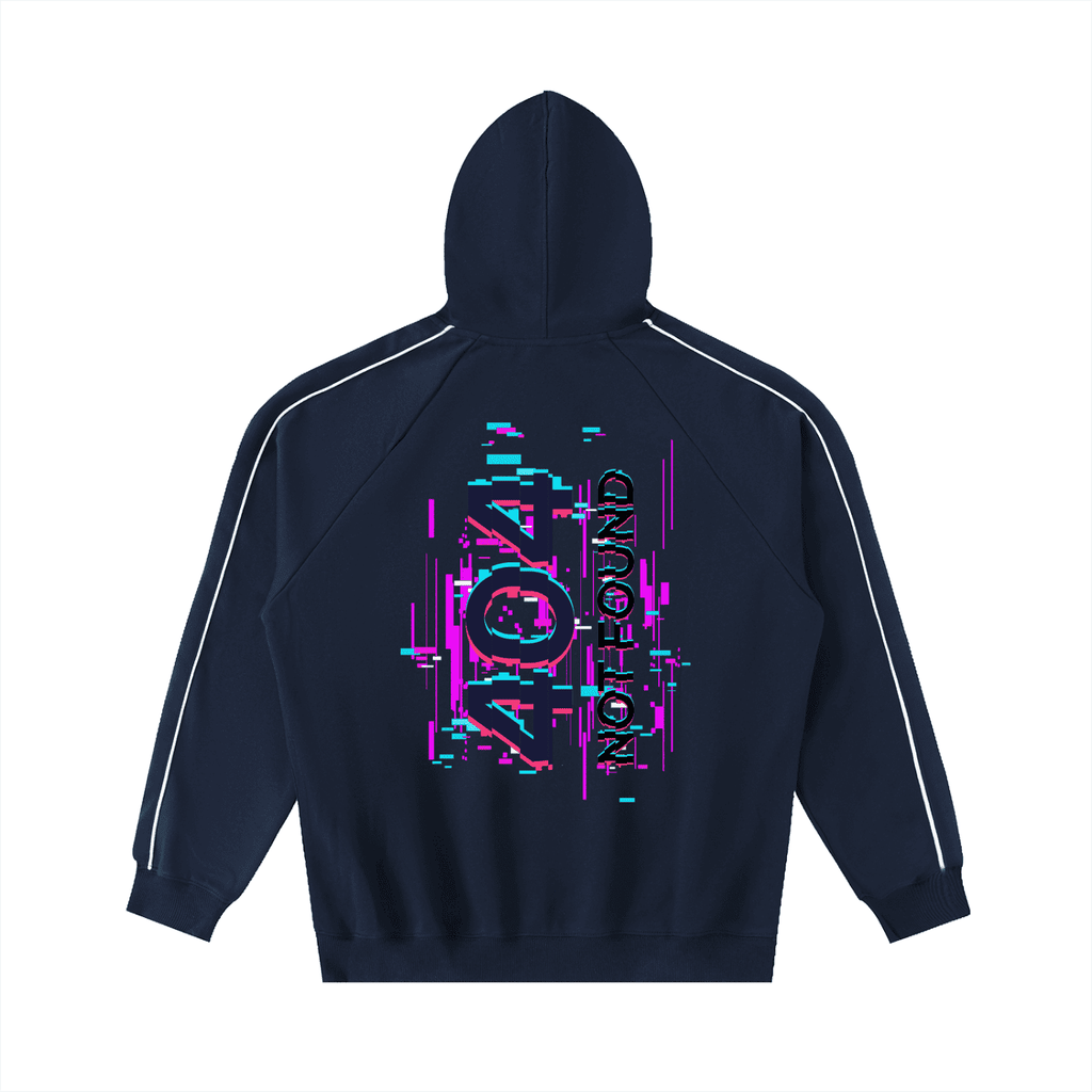 86 EVERYTHING | “404 Not Found" Piping Hoodie by ODMPOD