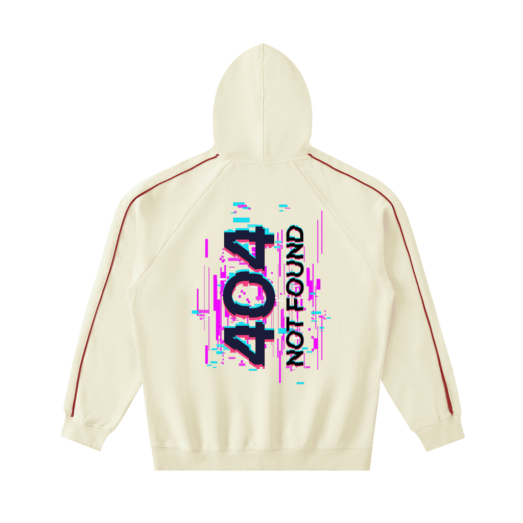 86 EVERYTHING | “404 Not Found" Piping Hoodie by ODMPOD