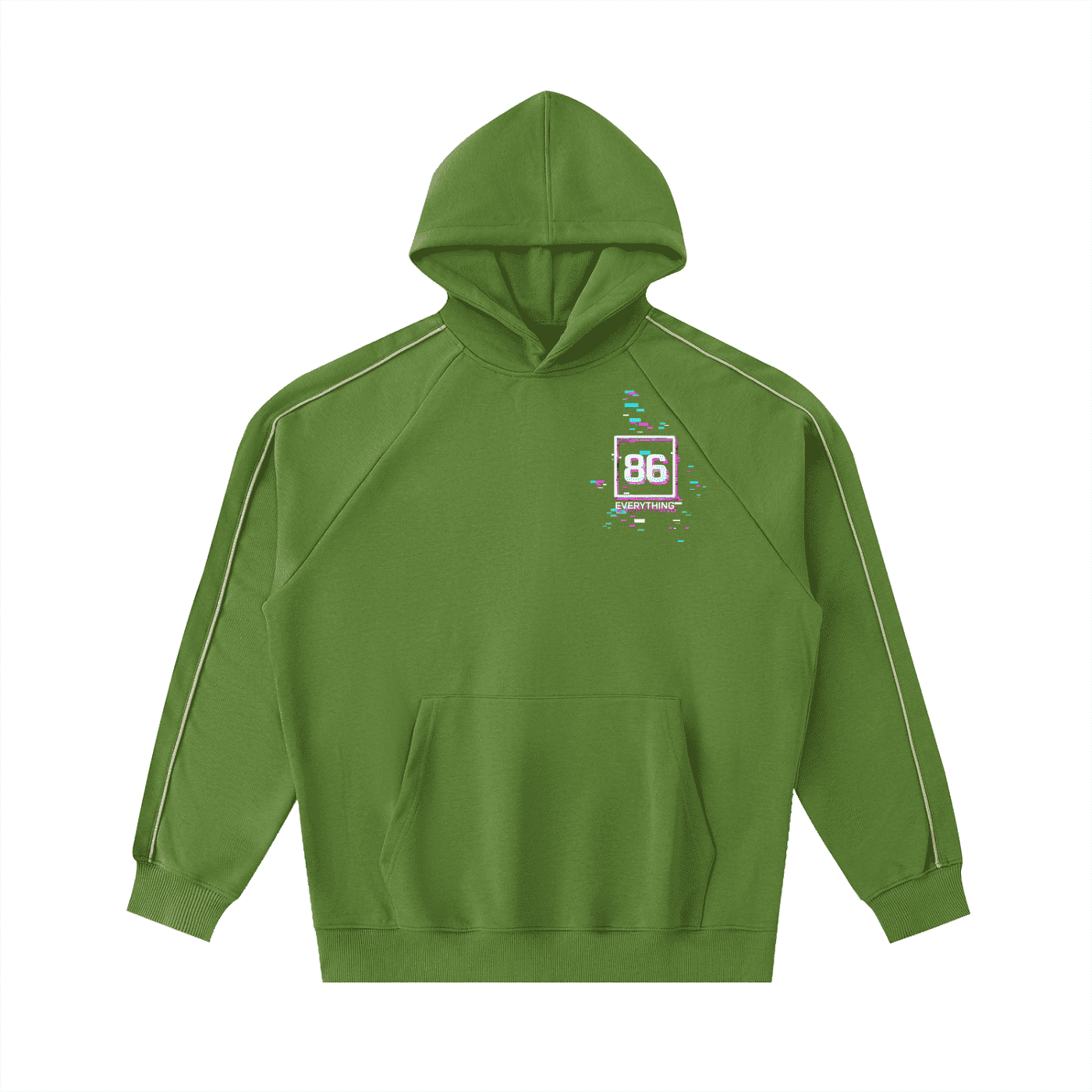 86 EVERYTHING | “404 Not Found" Piping Hoodie by ODMPOD