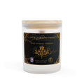 HOUSE OF 86 EVERYTHING | SPICE MARKET PAVILION - Frosted Glass Candle – 11oz Scented Soy Jar by Printify