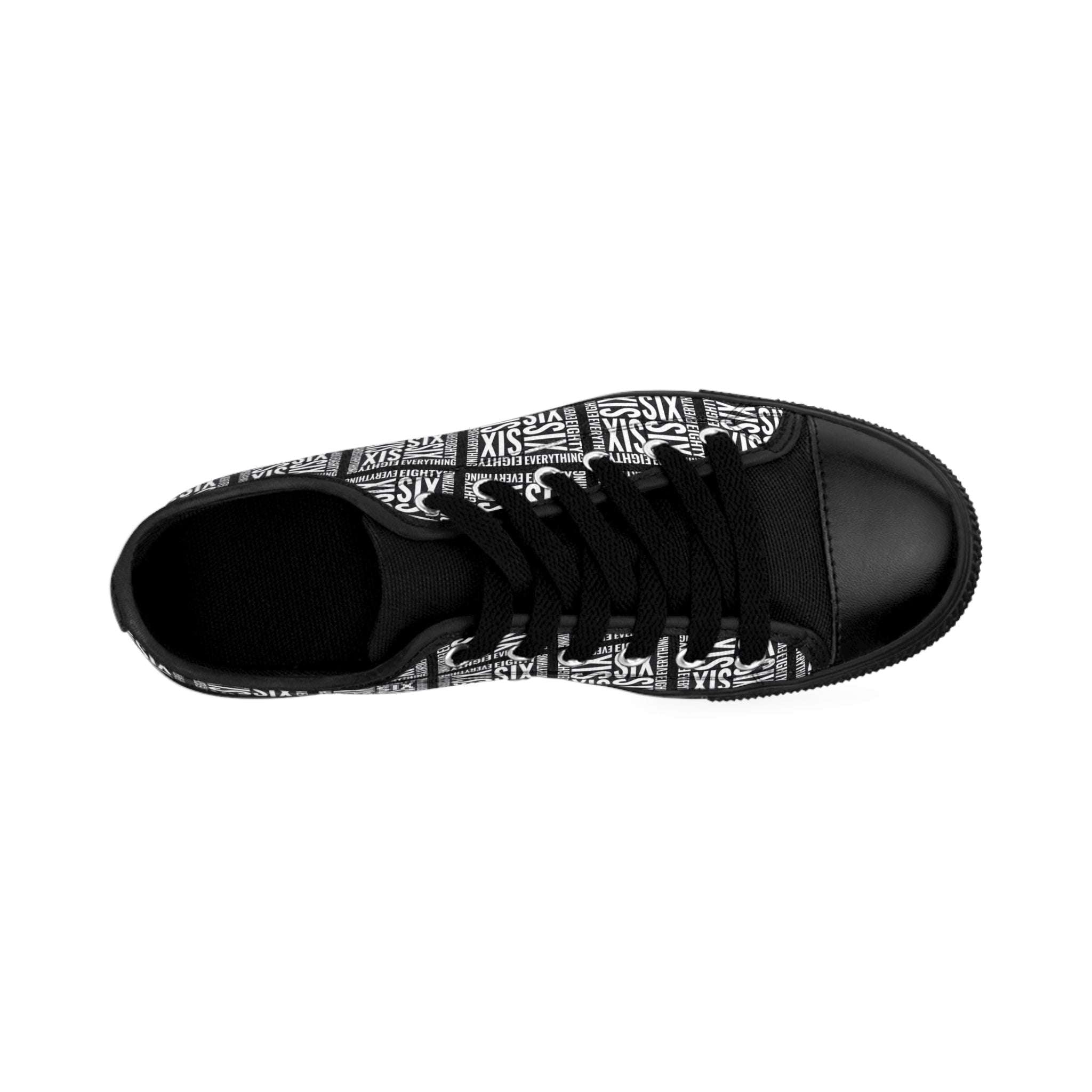 86 EVERYTHING | MANIFEST TRACTION // THE TYPOGRAPHIC CHASSIS - Men's Sneakers by Printify