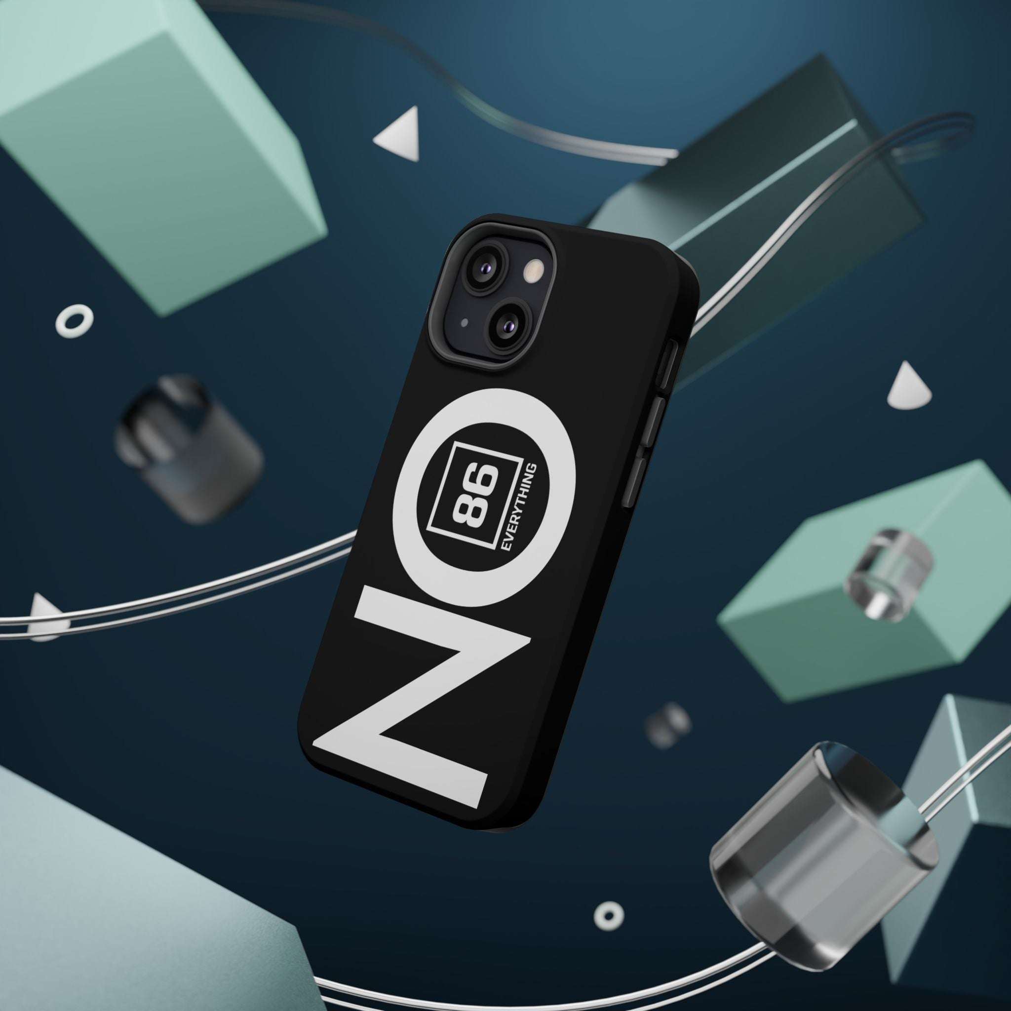 86 EVERYTHING | MANIFEST YOUR PERIMETER // THE "NO" TRANSPORT MODULE - Magnetic Impact-Resistant Case by Printify