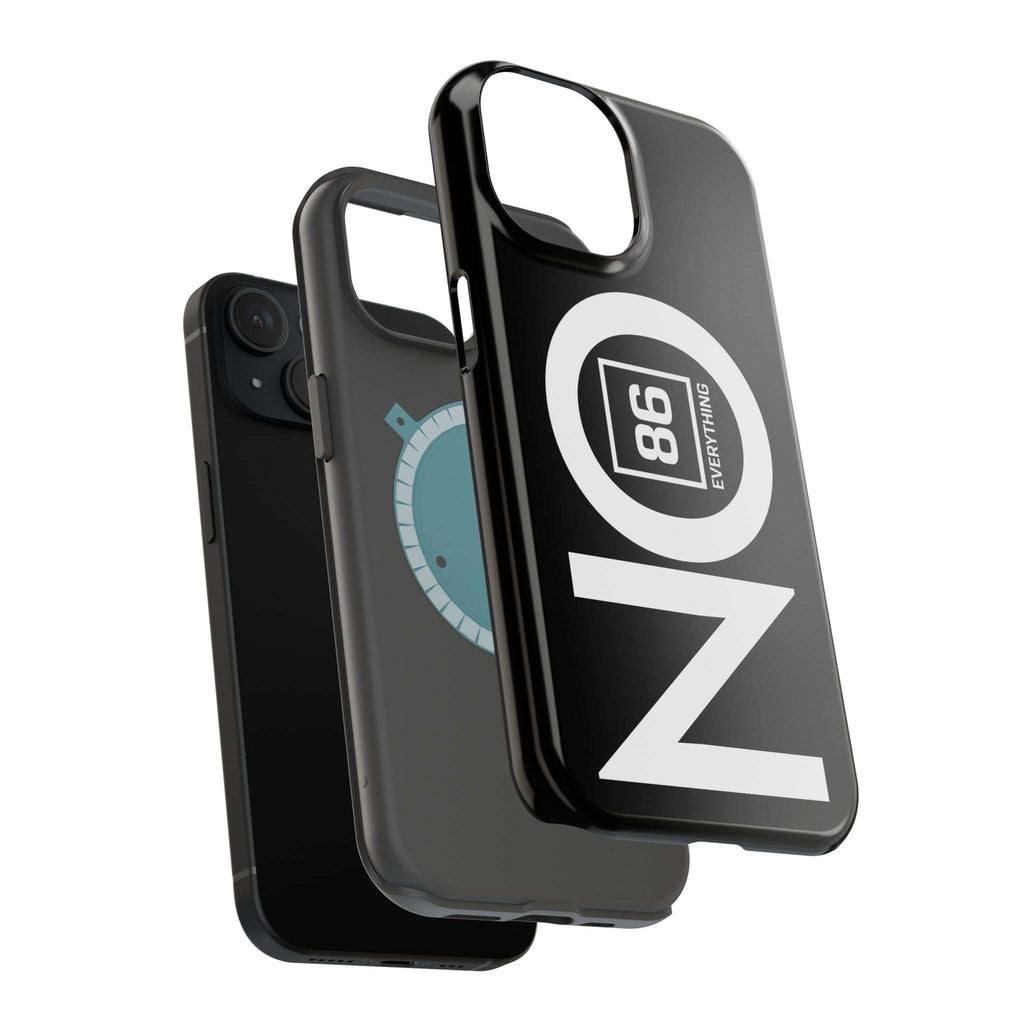 86 EVERYTHING | MANIFEST YOUR PERIMETER // THE "NO" TRANSPORT MODULE - Magnetic Impact-Resistant Case by Printify