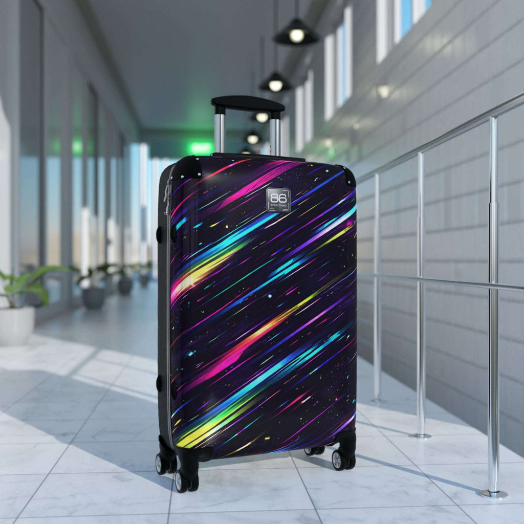 86 EVERYTHING | 86 TRAVEL // KINETIC TRAVELER SERIES - Hard Case Luggage (three variable sizes) by Printify