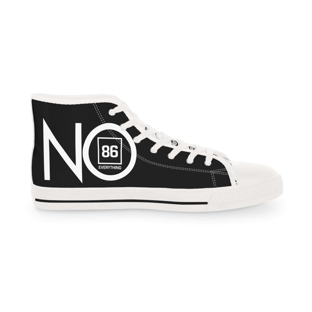 86 EVERYTHING | MANIFEST THE PERIMETER // THE ABSOLUTE NO CHASSIS - High Top Sneakers by Printify