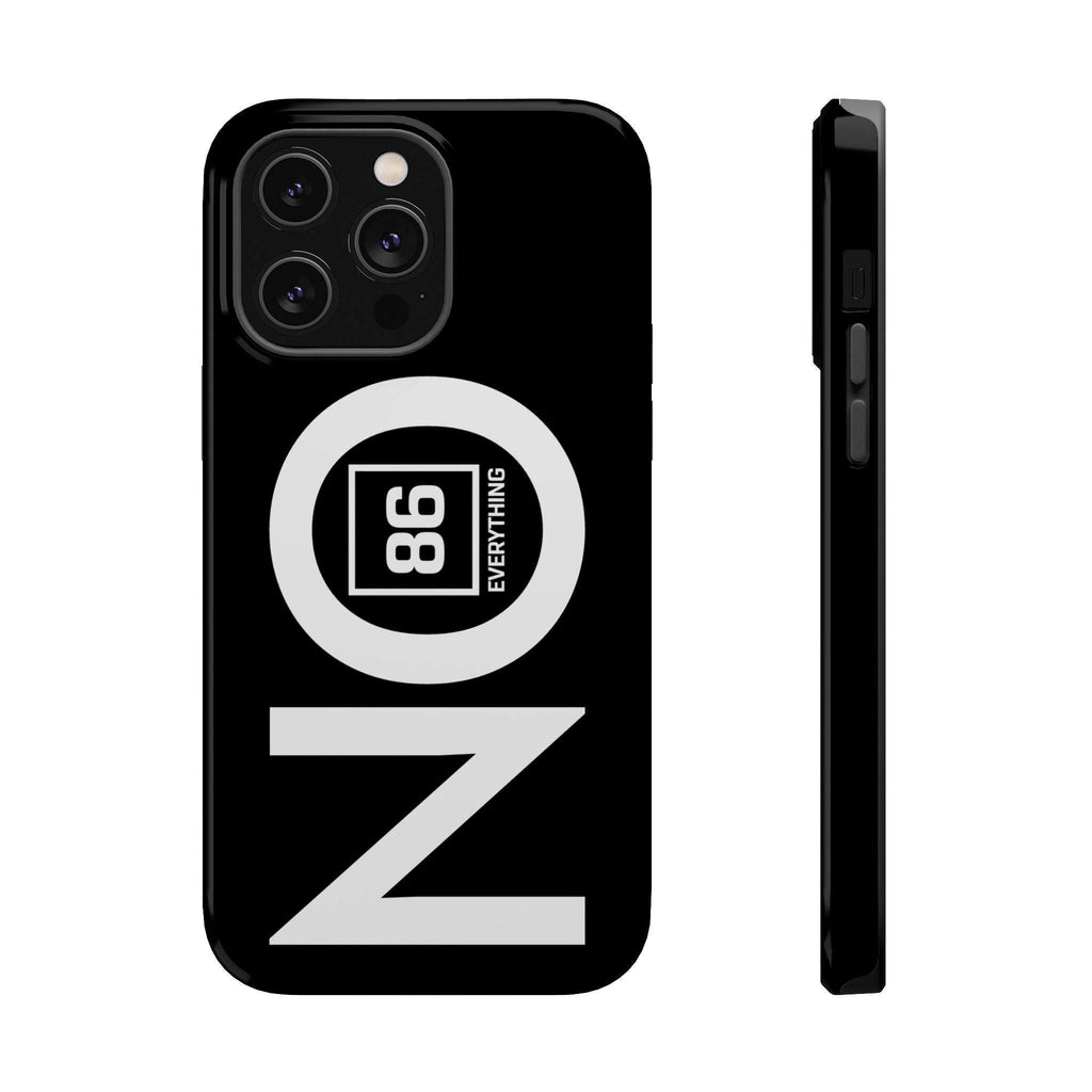 86 EVERYTHING | MANIFEST YOUR PERIMETER // THE "NO" TRANSPORT MODULE - Magnetic Impact-Resistant Case by Printify