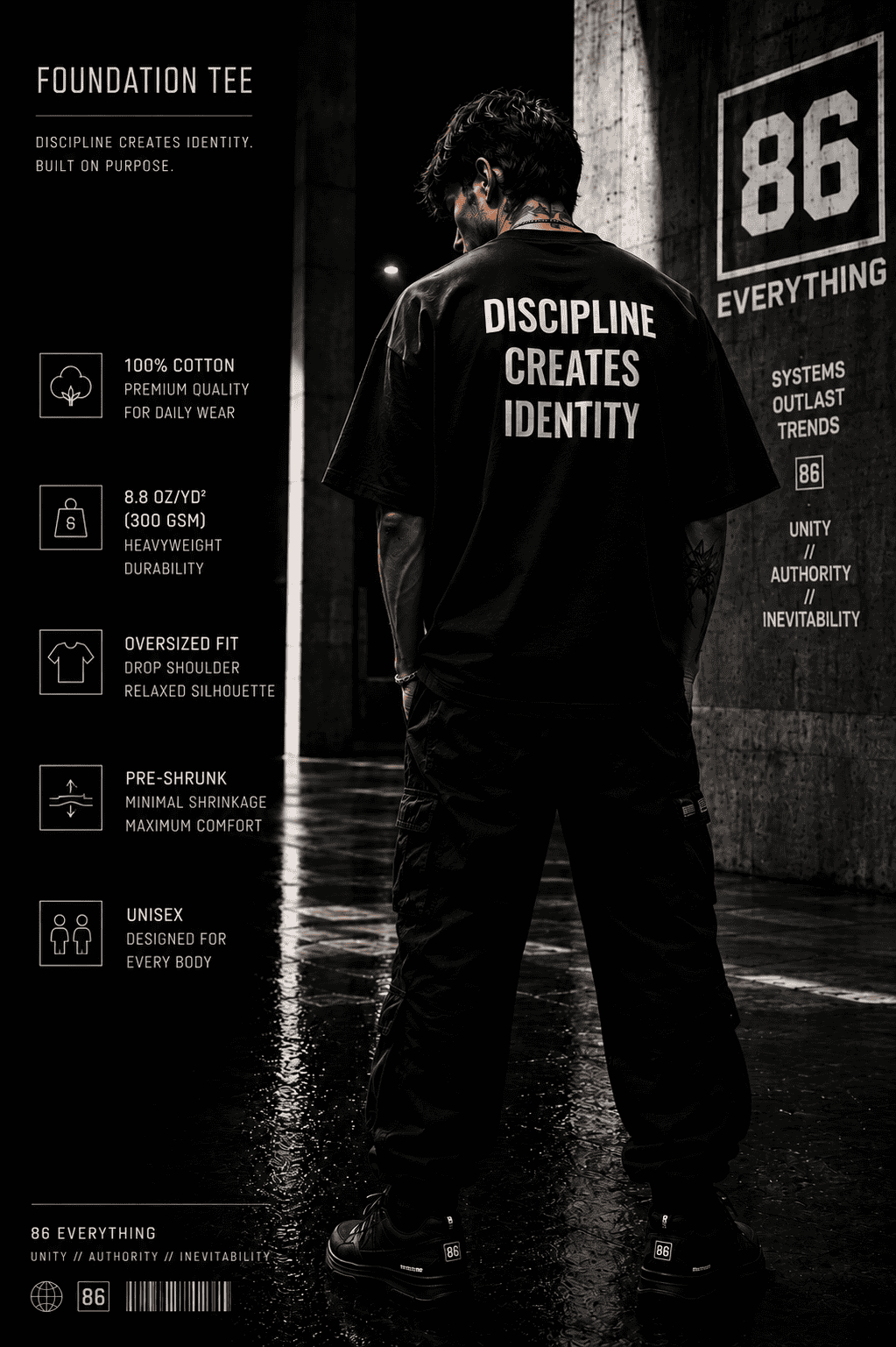 FOUNDATION TEE by ODMPOD