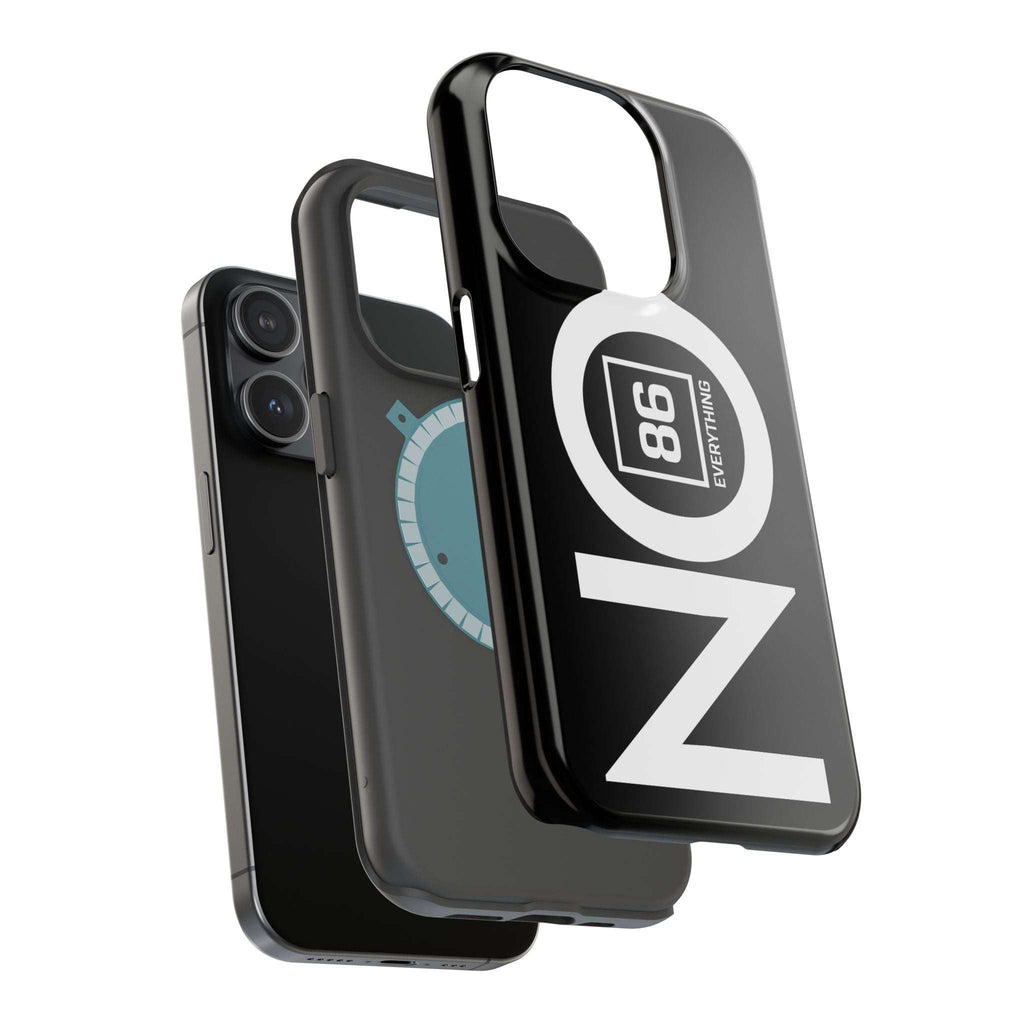 86 EVERYTHING | MANIFEST YOUR PERIMETER // THE "NO" TRANSPORT MODULE - Magnetic Impact-Resistant Case by Printify