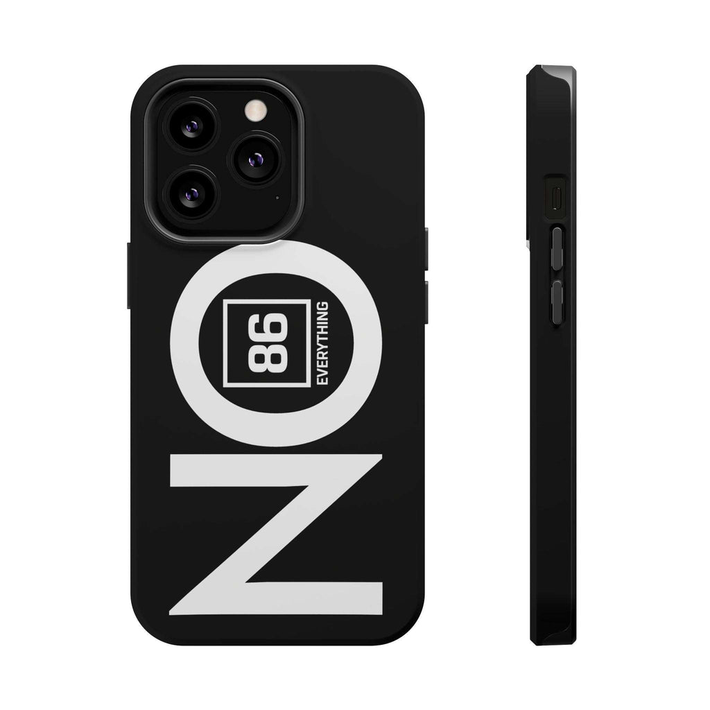 86 EVERYTHING | MANIFEST YOUR PERIMETER // THE "NO" TRANSPORT MODULE - Magnetic Impact-Resistant Case by Printify