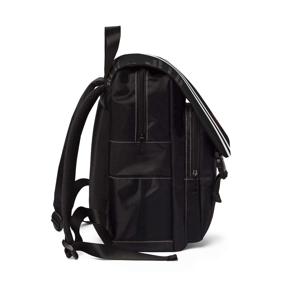 86 EVERYTHING | BLACK LABEL // BL-86-OXFD-01 - THE OXFORD SHOULDER UNIT - Canvas Multi-Use Backpack by Printify