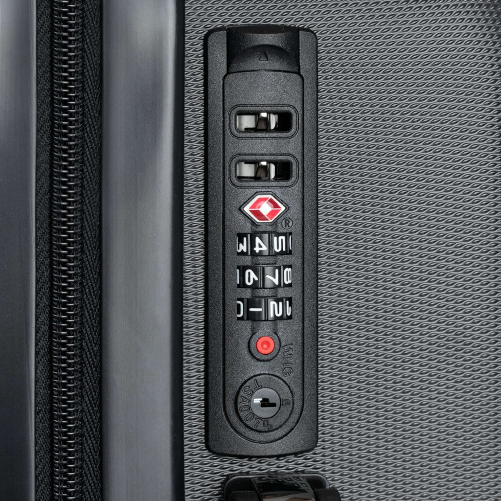 86 EVERYTHING | 86 TRAVEL // KINETIC TRAVELER SERIES - Hard Case Luggage (three variable sizes) by Printify
